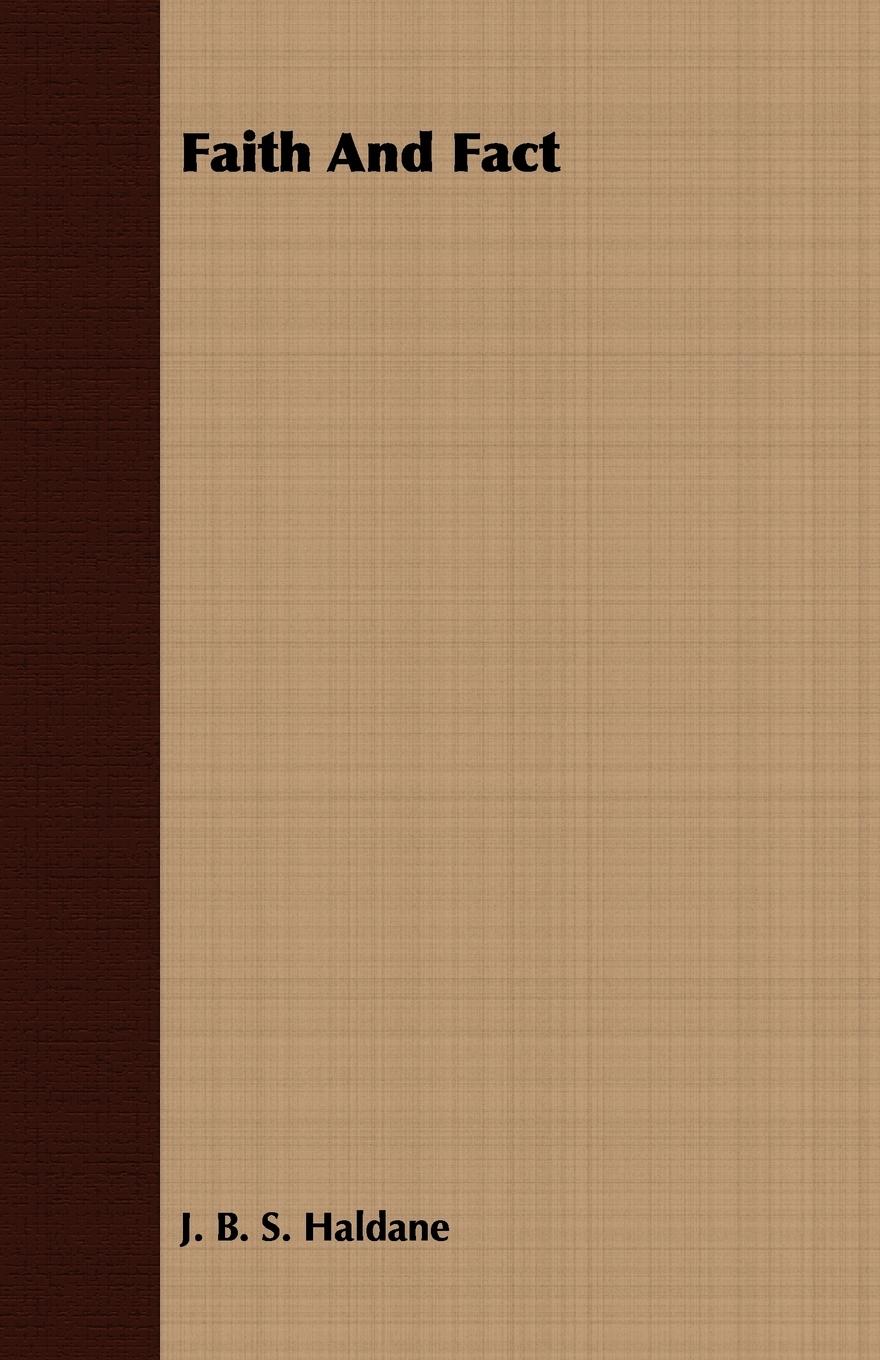 Vorderes Coverbild Faith And Fact