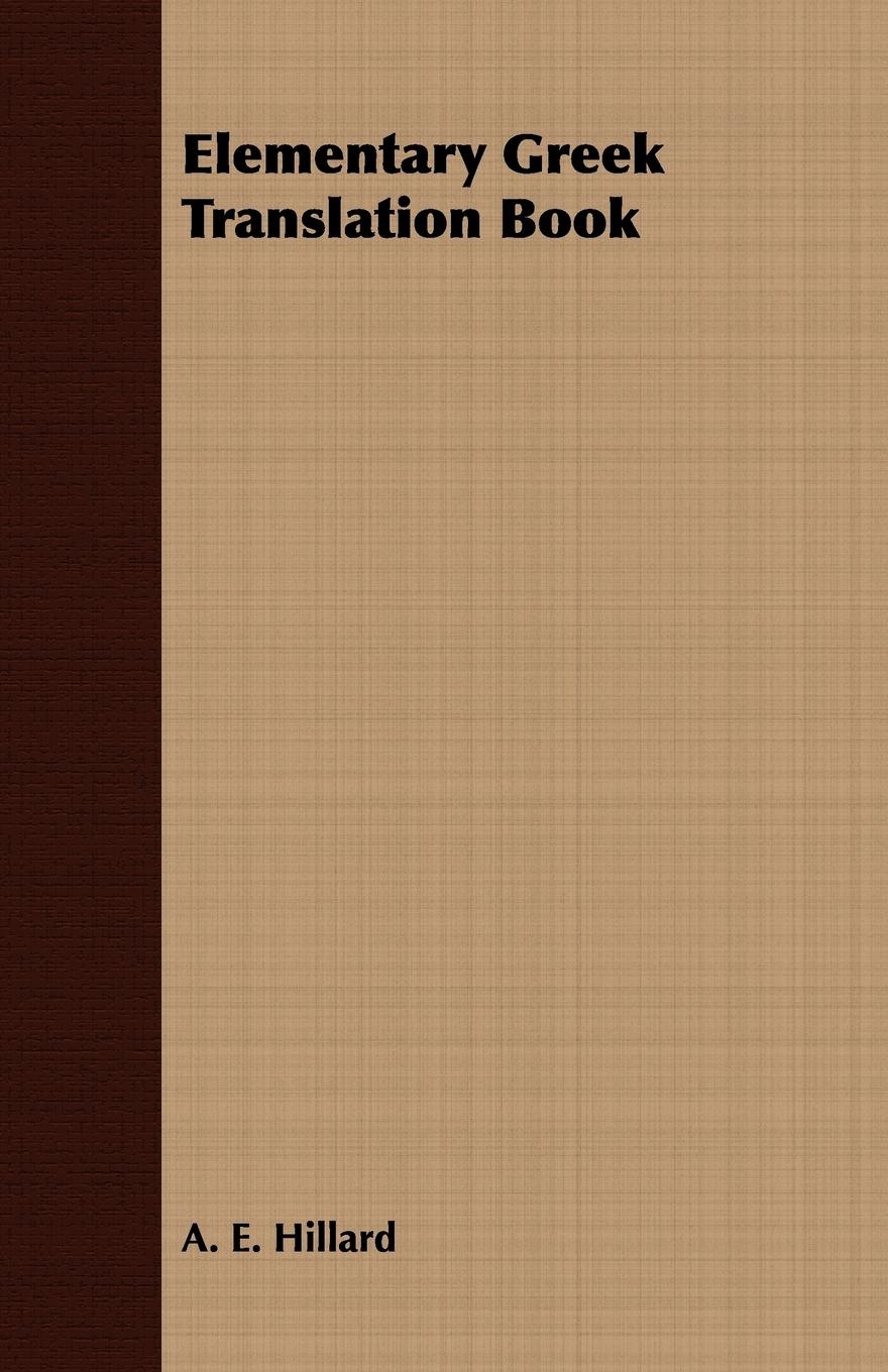Vorderes Coverbild Elementary Greek Translation Book