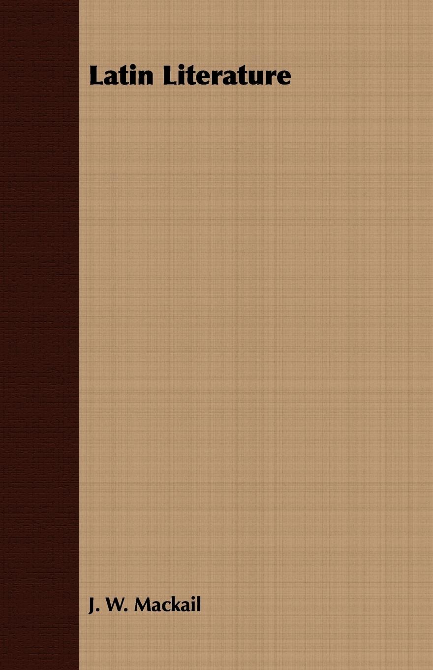 Vorderes Coverbild Latin Literature