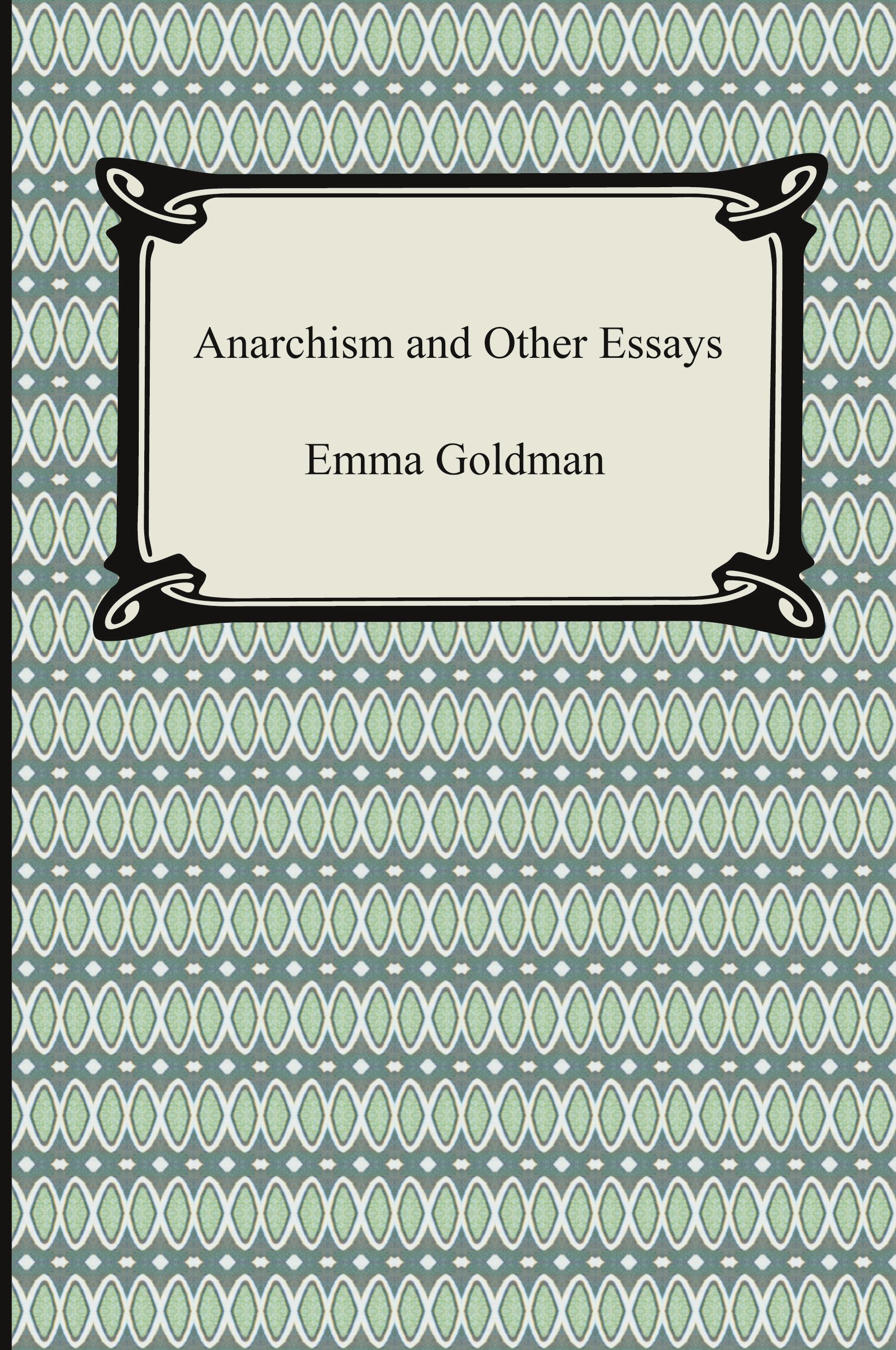 Vorderes Coverbild Anarchism and Other Essays