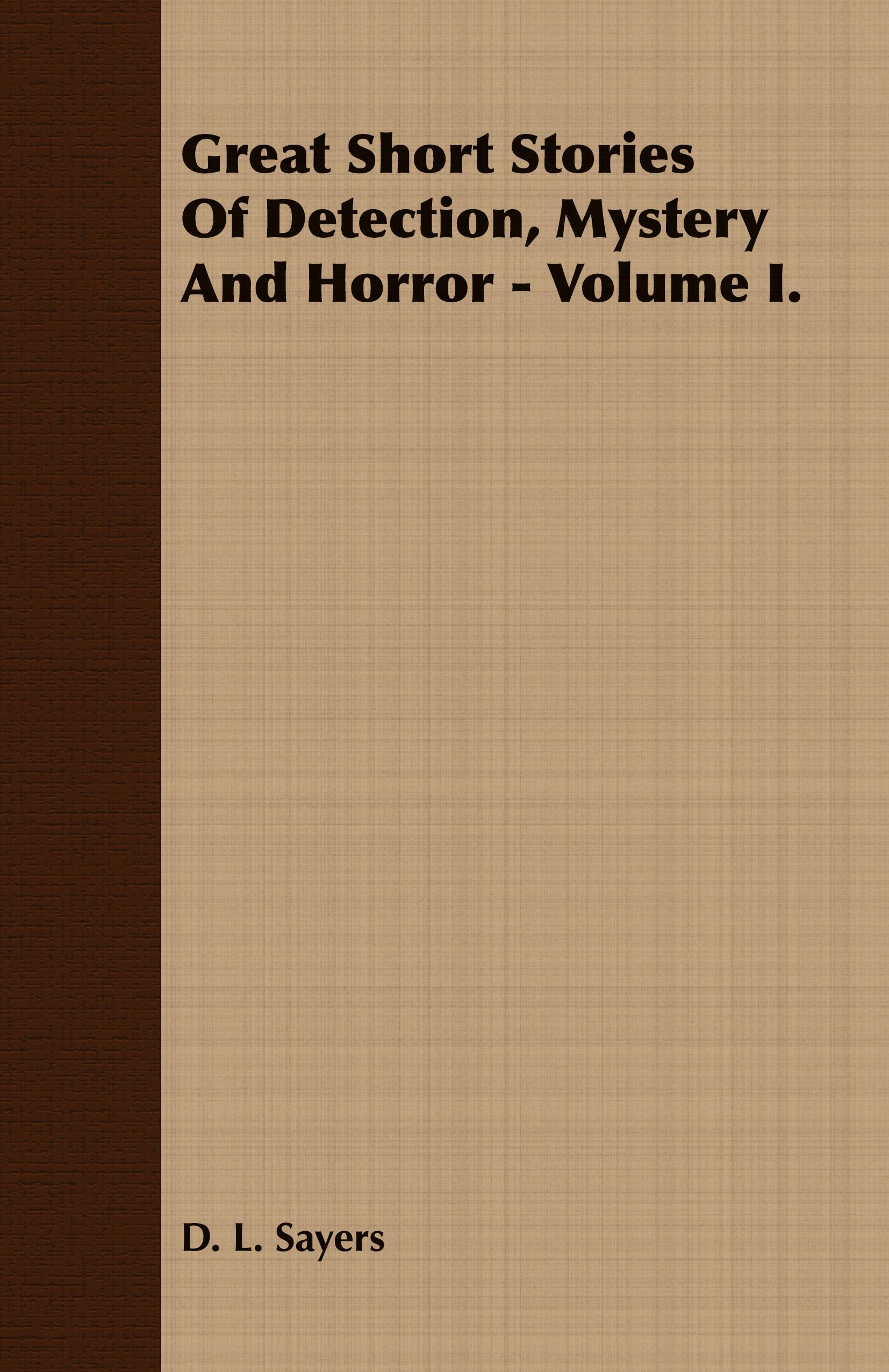 Vorderes Coverbild Great Short Stories of Detection, Mystery and Horror - Volume II.