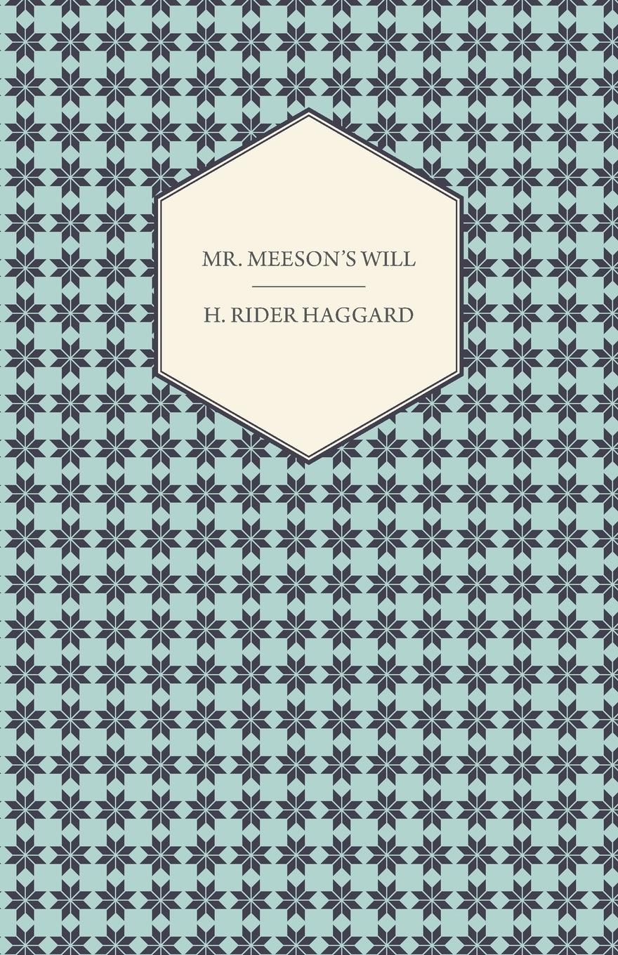 Vorderes Coverbild Mr. Meeson's Will