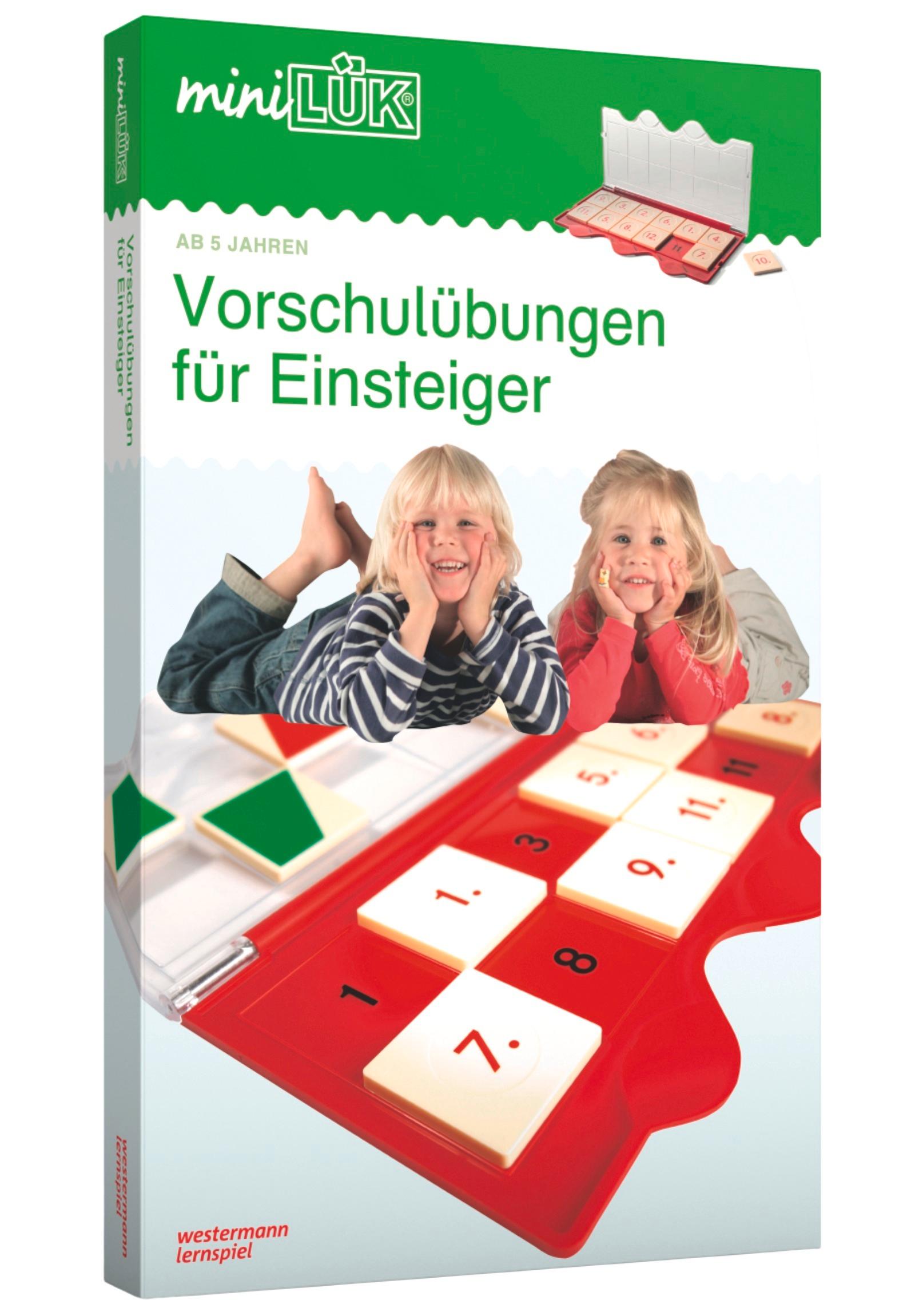 Vorderes Coverbild miniLÜKLük. Vorschulübungen für Einsteiger