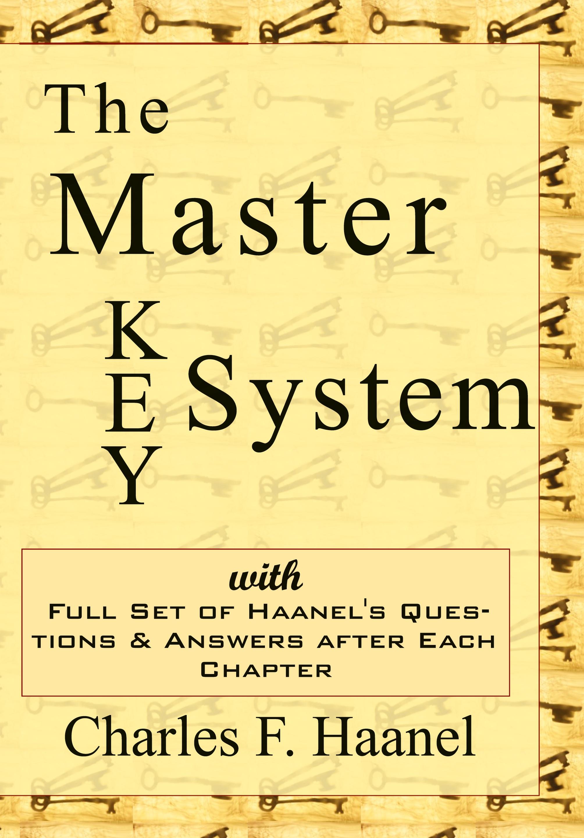 Vorderes Coverbild The Master Key System