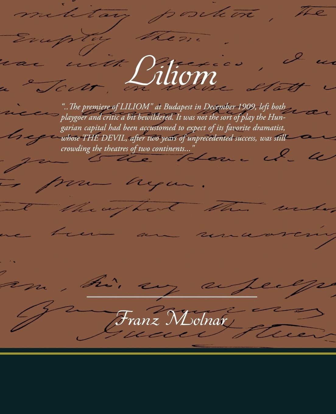 Vorderes Coverbild Liliom
