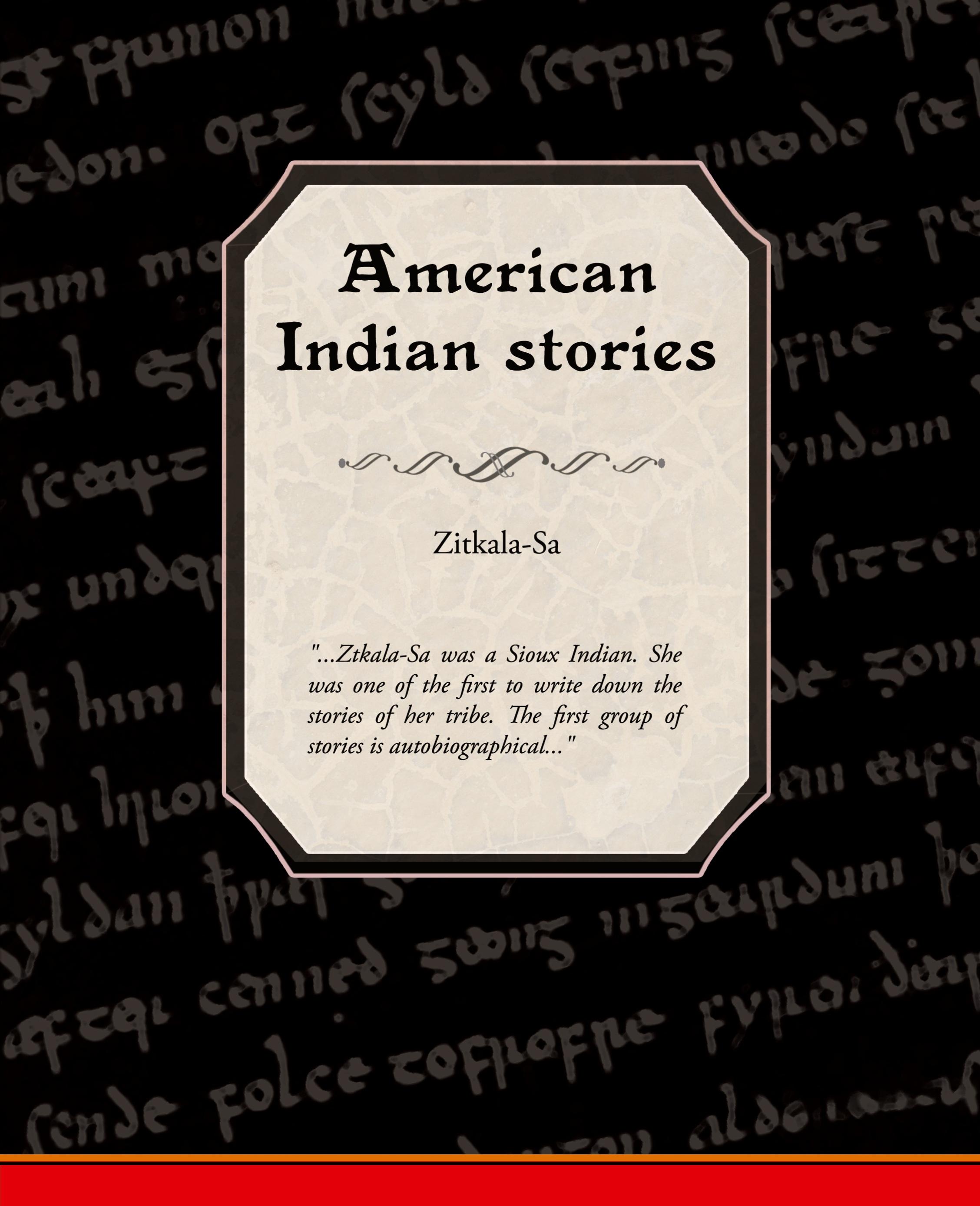 Vorderes Coverbild American Indian Stories