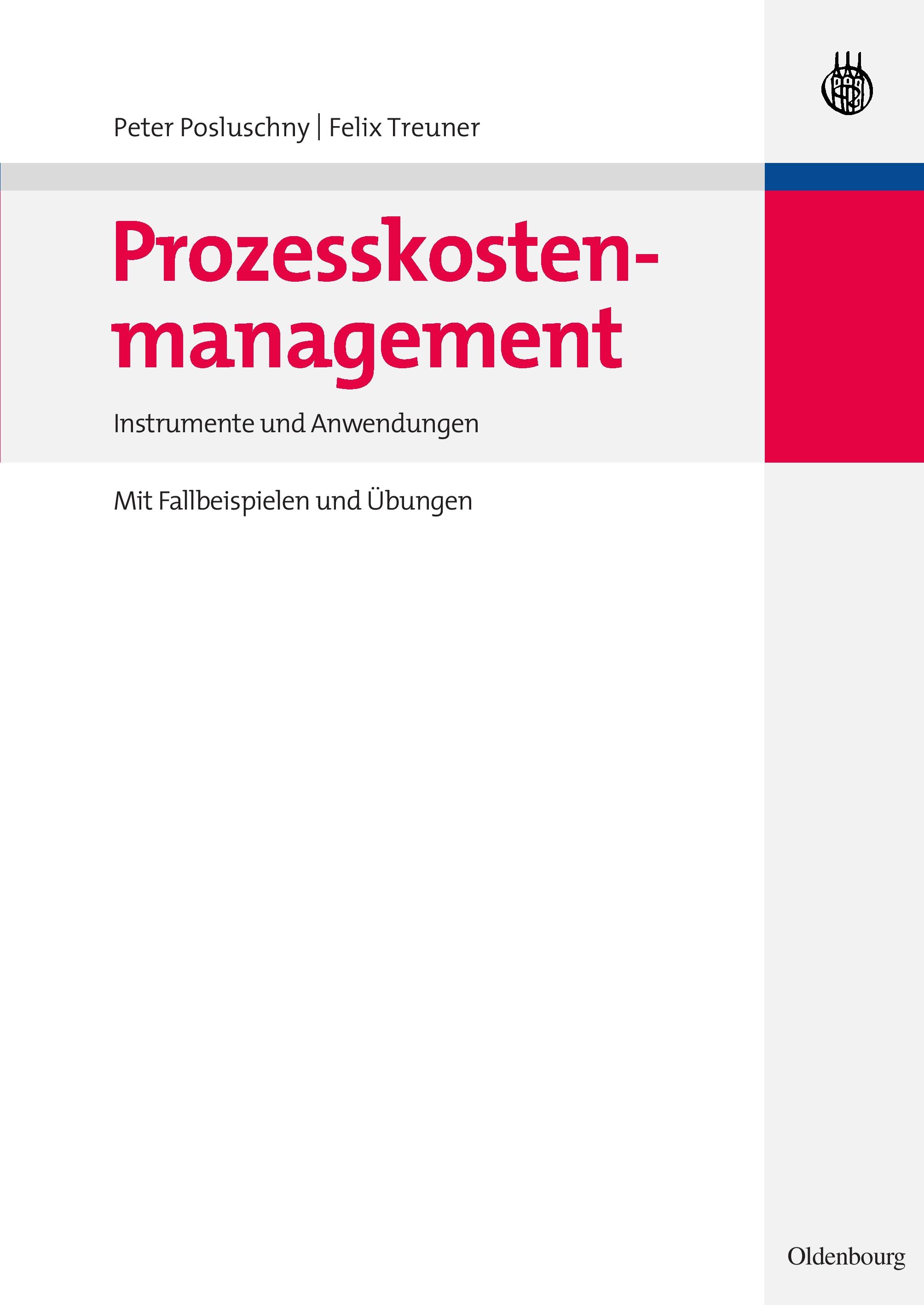 Vorderes Coverbild Prozesskostenmanagement