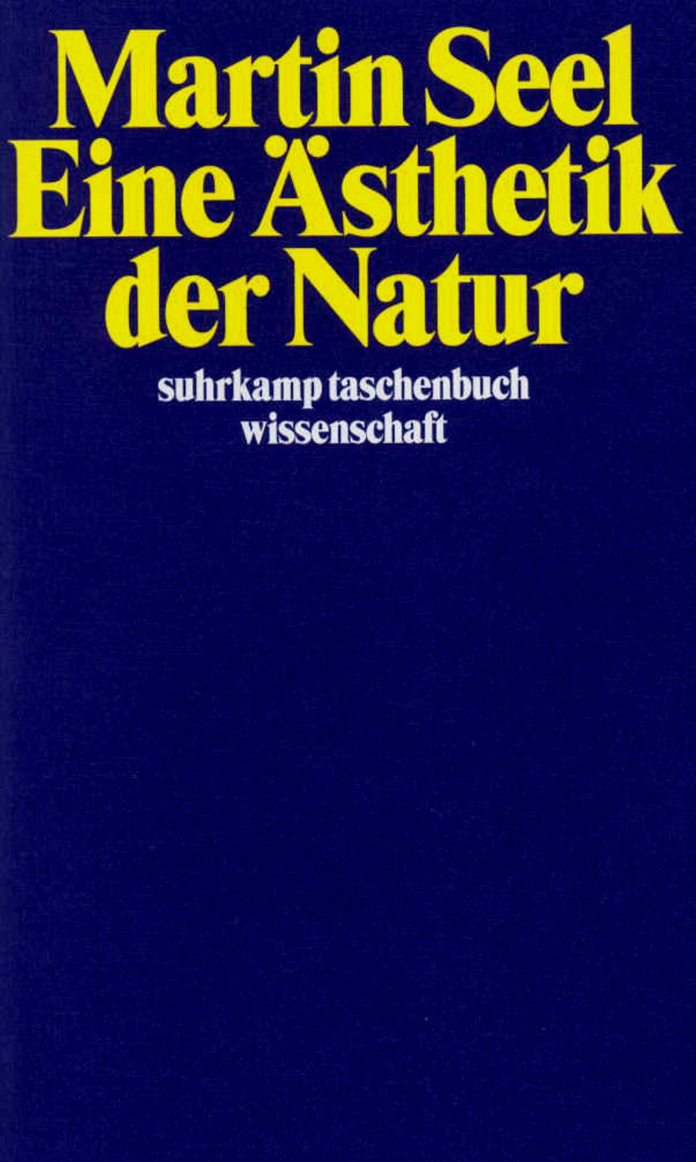 Vorderes Coverbild Eine Ästhetik der Natur