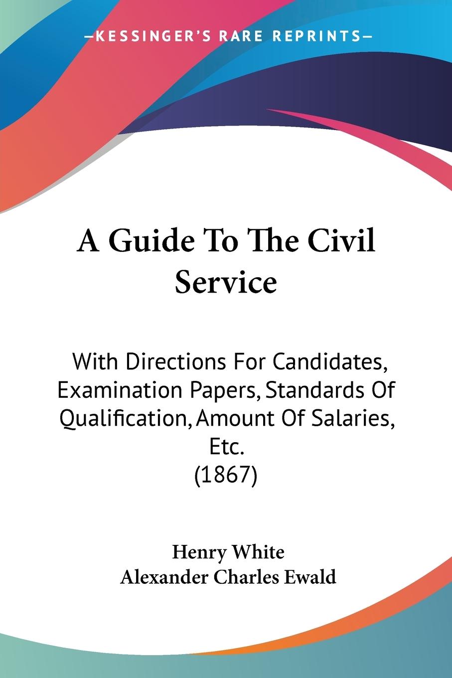 Vorderes Coverbild A Guide To The Civil Service