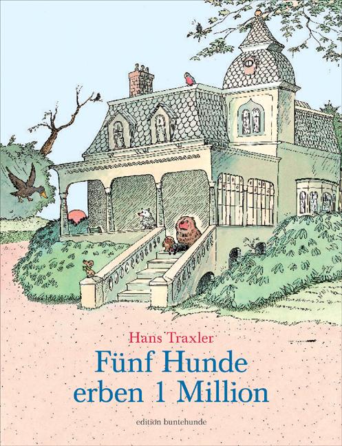 Vorderes Coverbild Fünf Hunde erben 1 Million