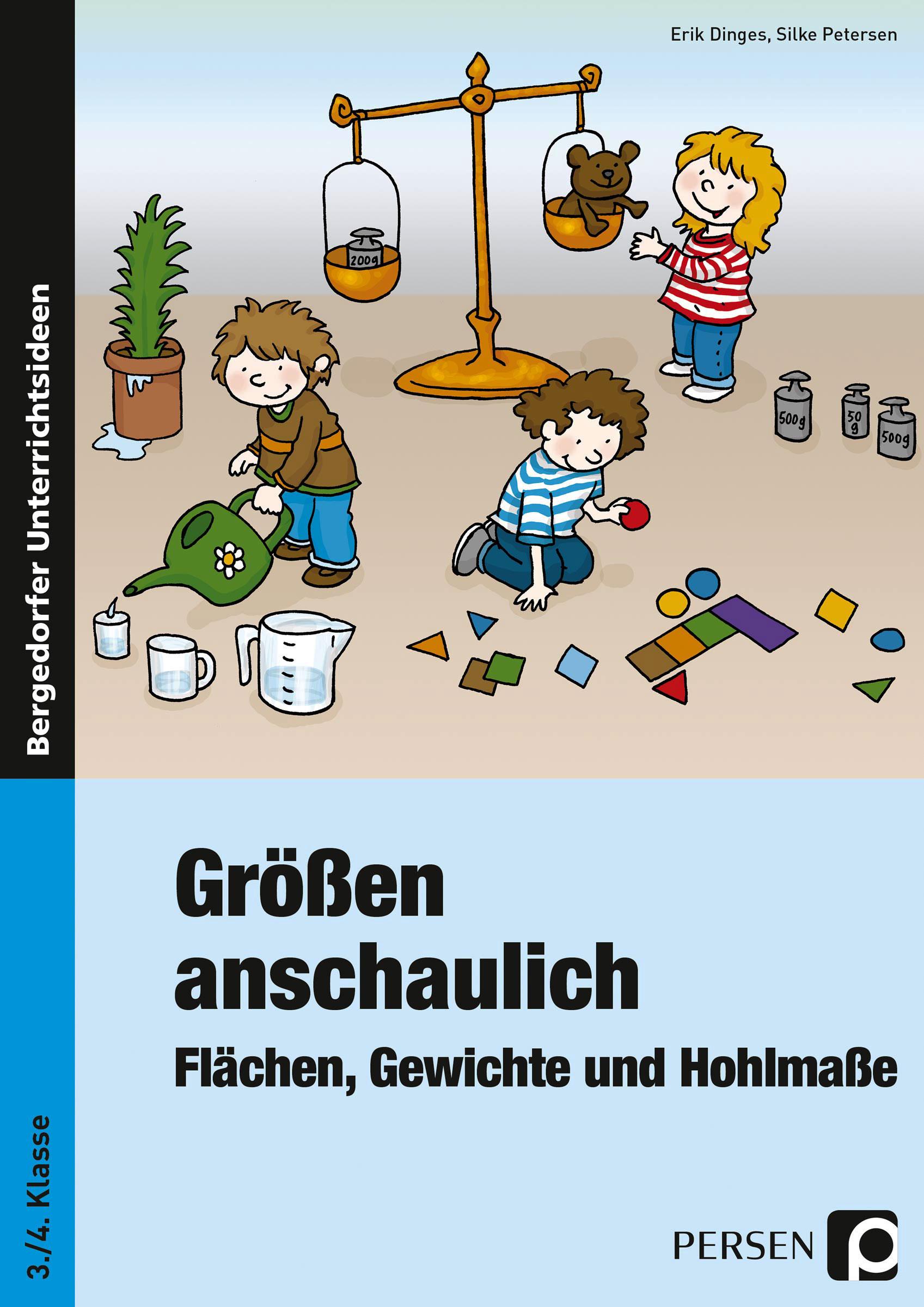 Vorderes Coverbild Größen anschaulich: Gewichte, Hohlmaße und Flächen
