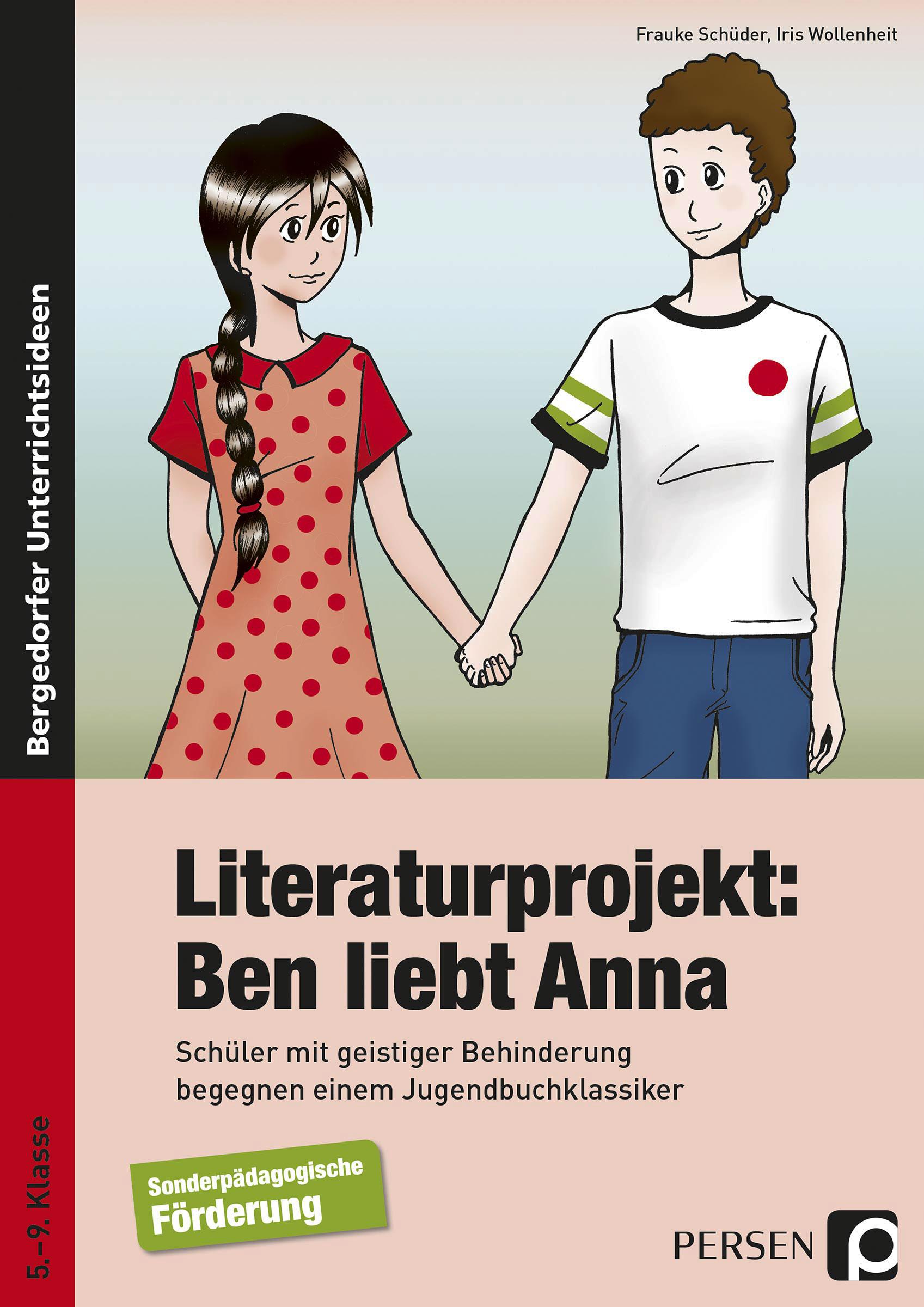 Vorderes Coverbild Literaturprojekt: Ben liebt Anna