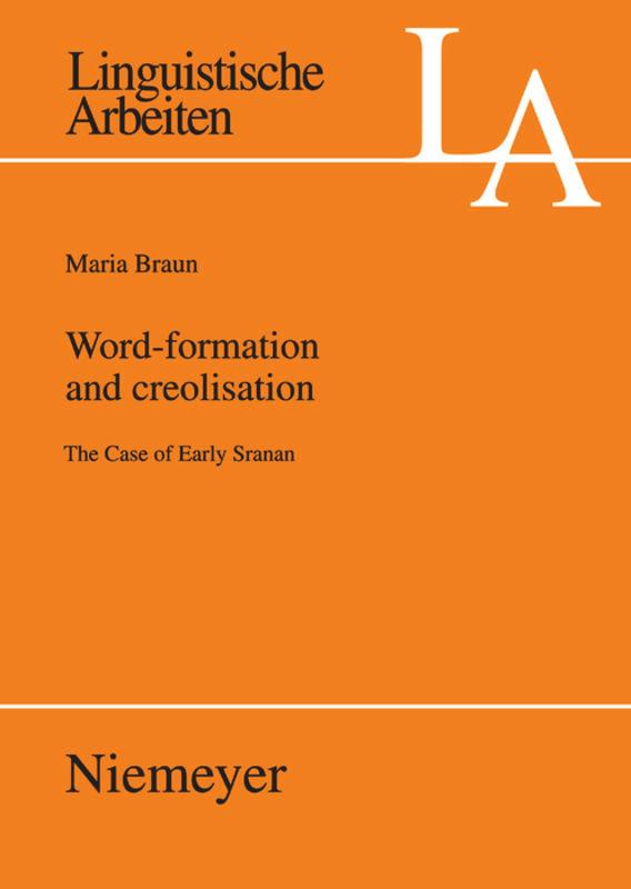 Vorderes Coverbild Word-Formation and Creolisation
