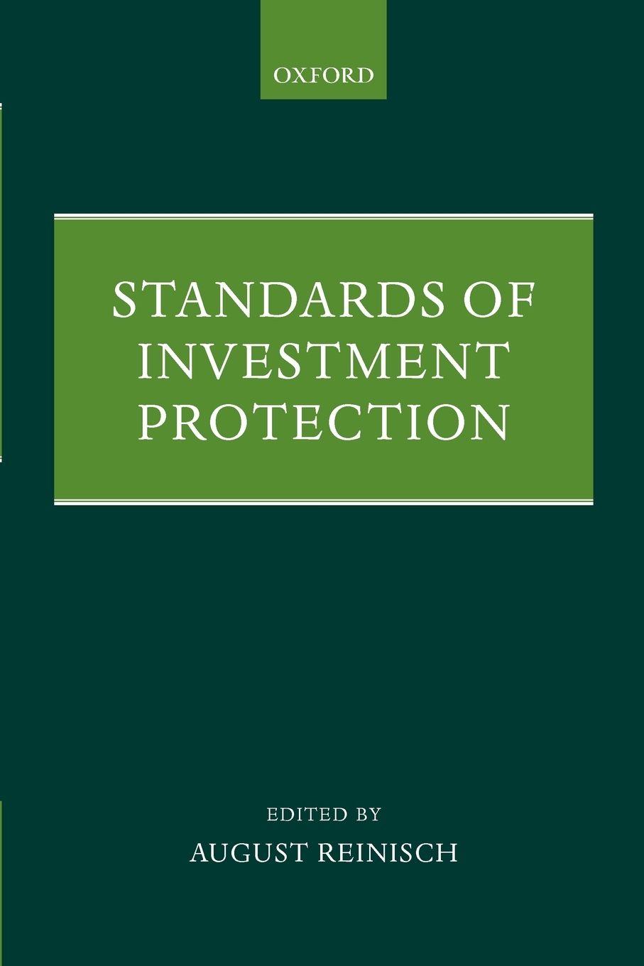Vorderes Coverbild Standards of Investment Protection