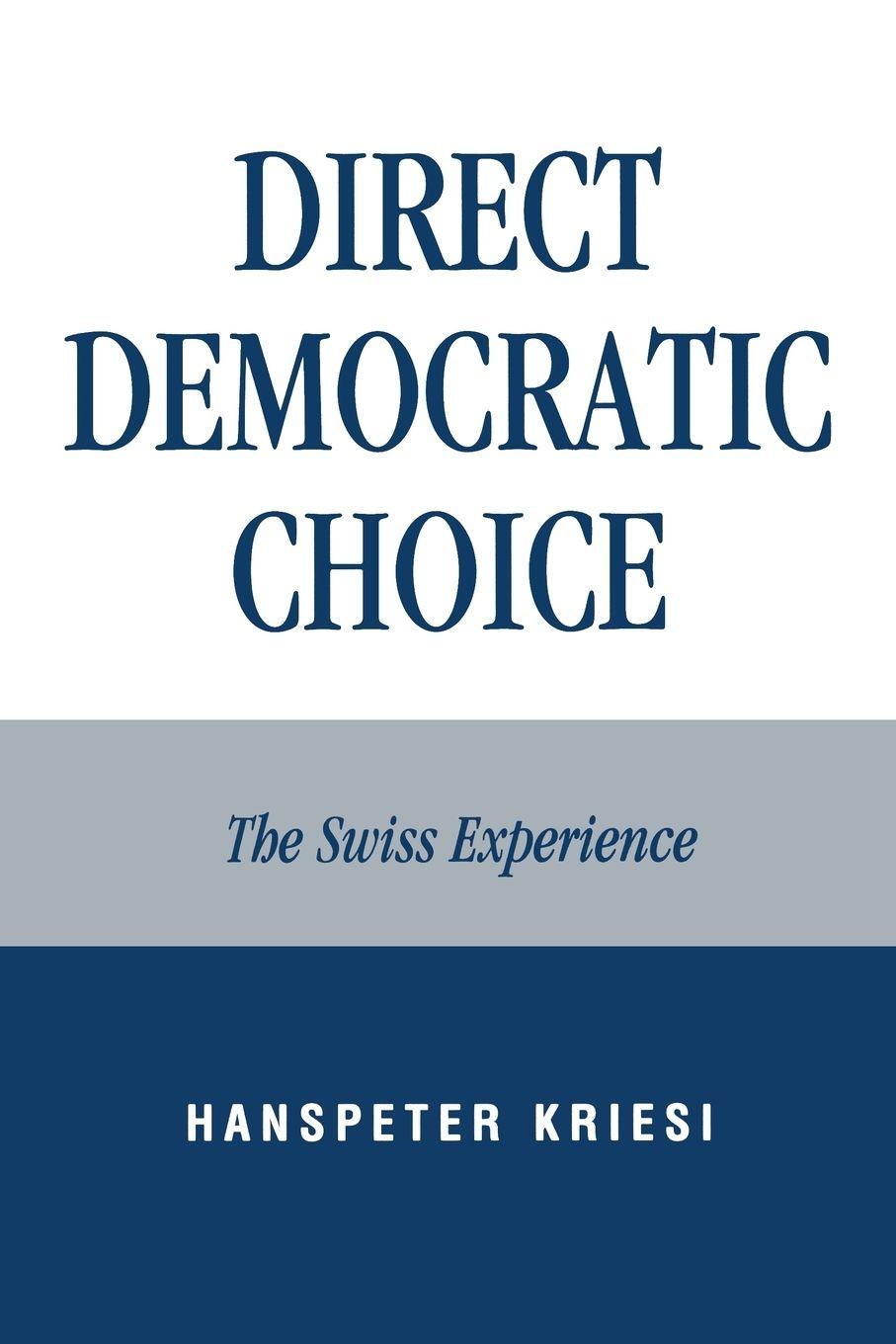 Vorderes Coverbild Direct Democratic Choice