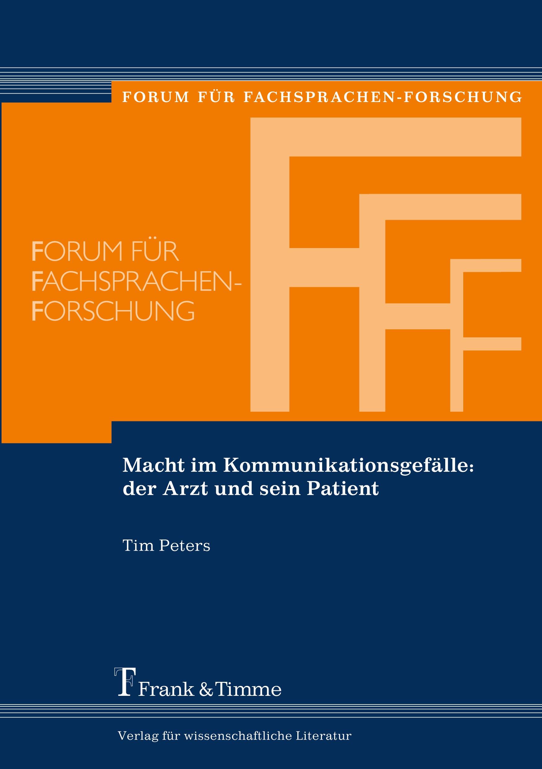 Vorderes Coverbild Macht im Kommunikationsgefälle: der Arzt und sein Patient