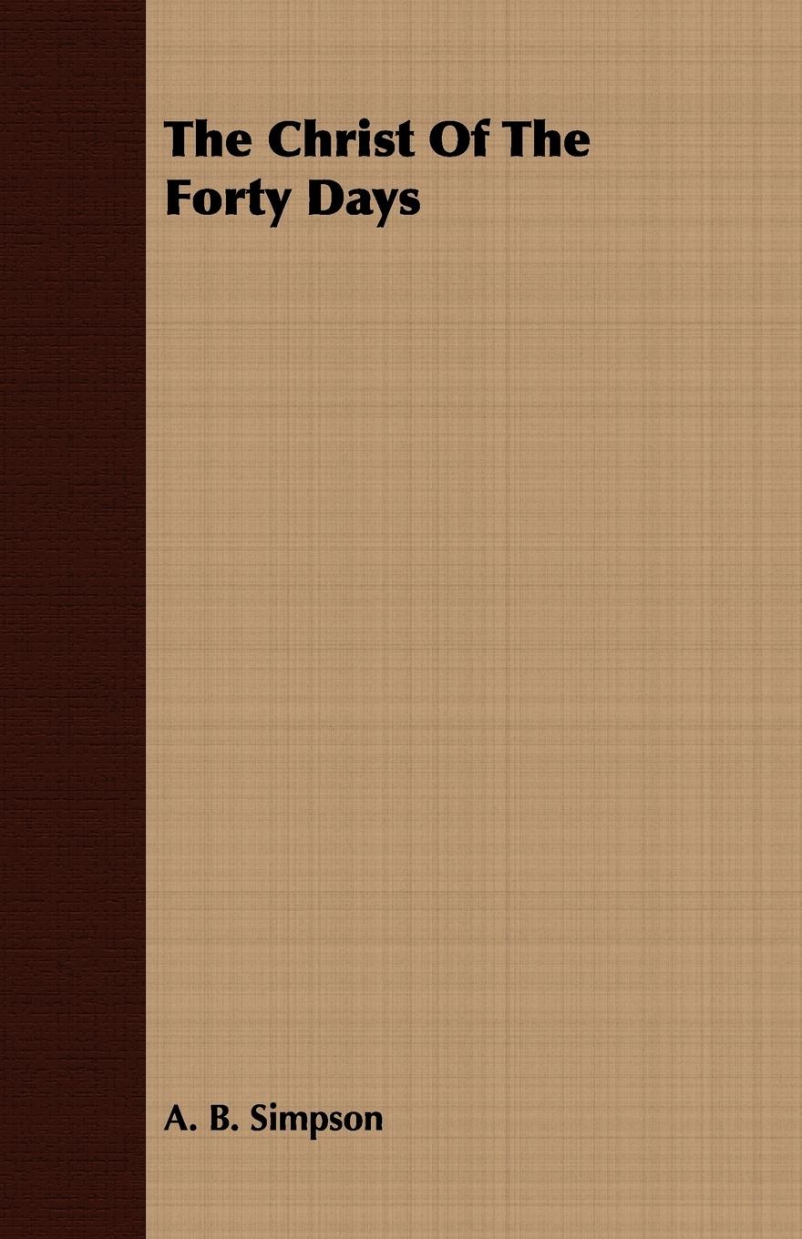 Vorderes Coverbild The Christ Of The Forty Days