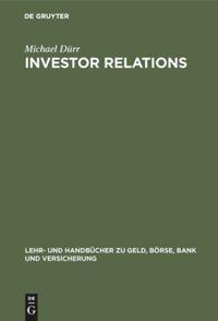 Vorderes Coverbild Investor Relations