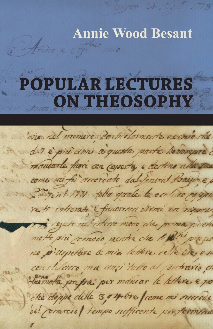 Vorderes Coverbild Popular Lectures on Theosophy