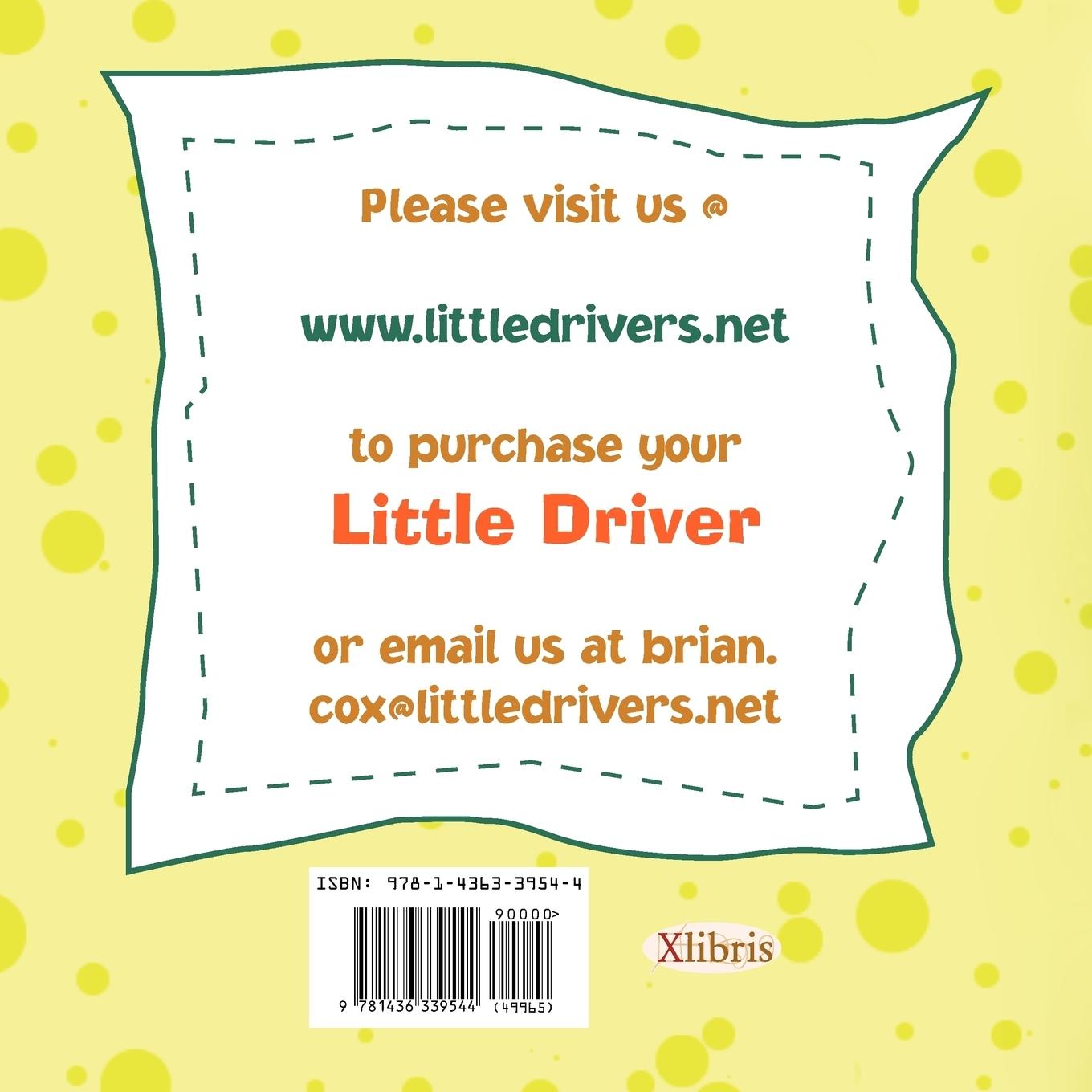 Rückseitencover Little Drivers Backyard Adventures