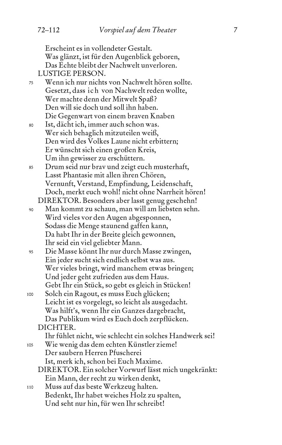 Beispielinhalt (Bild) Faust I