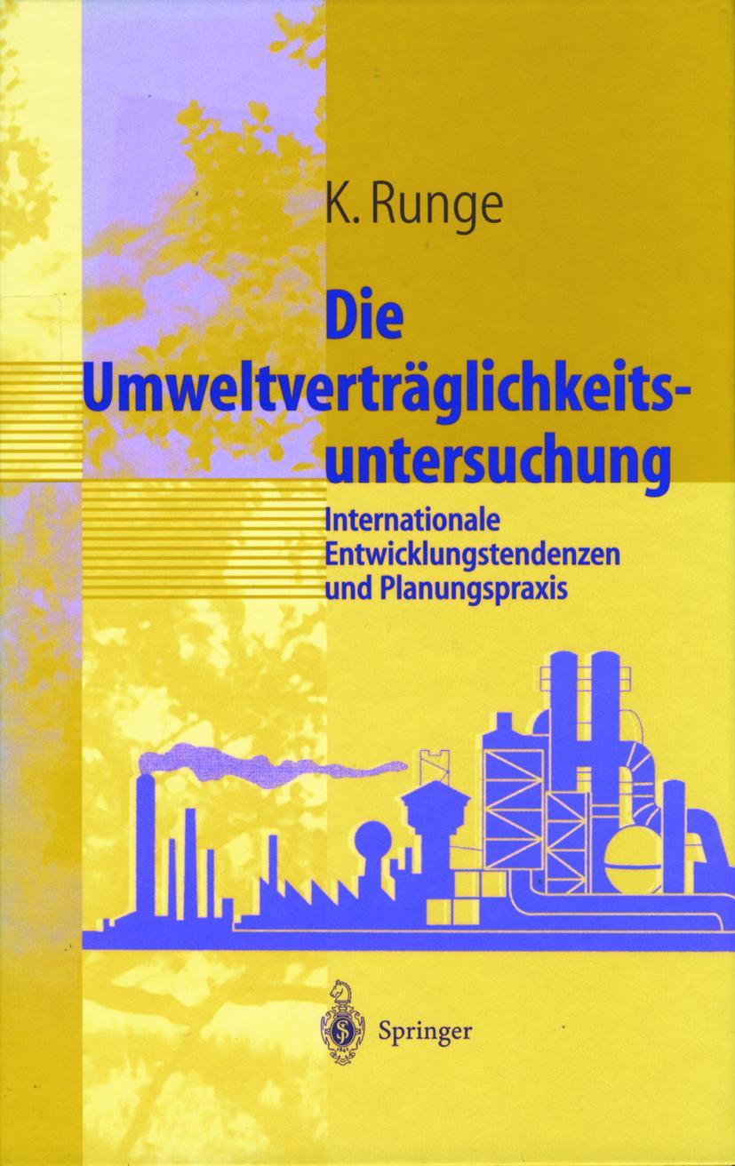 Vorderes Coverbild Umweltverträglichkeitsuntersuchung