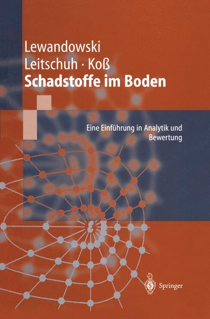 Vorderes Coverbild Schadstoffe im Boden