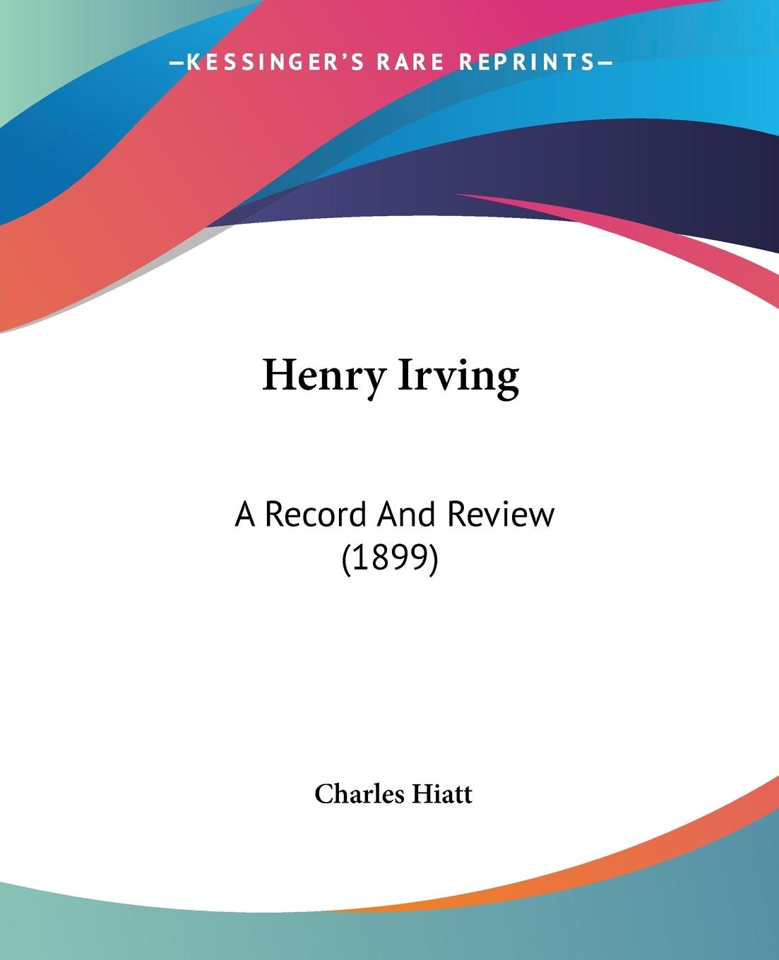 Vorderes Coverbild Henry Irving