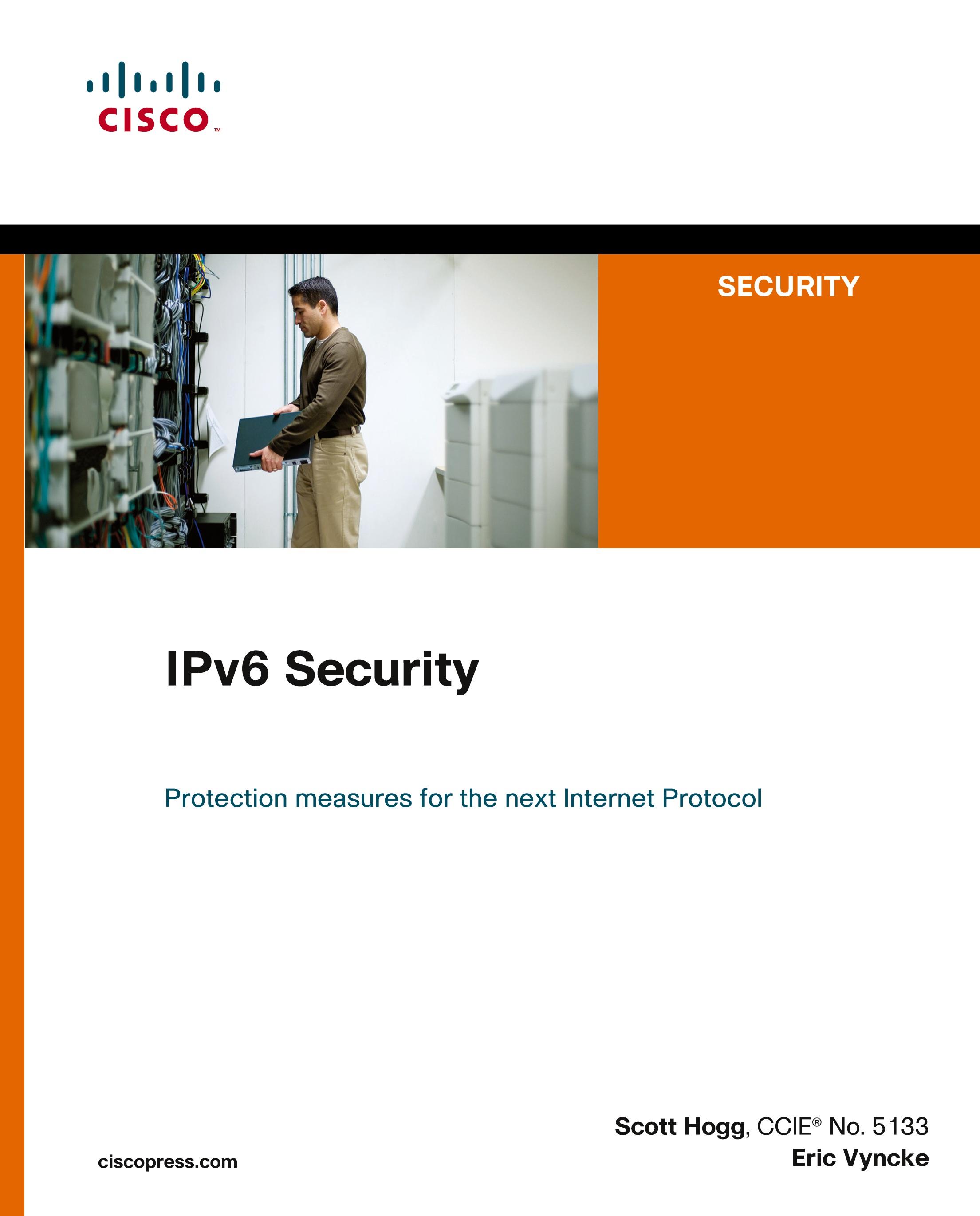 Vorderes Coverbild IPv6 Security