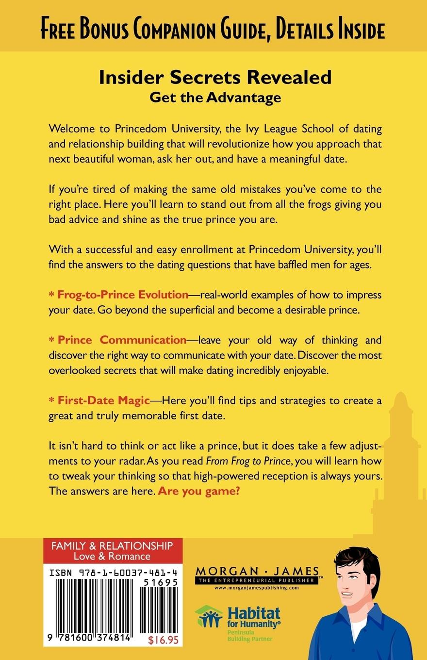 Rückseitencover A Man's Guide from Frog to Prince