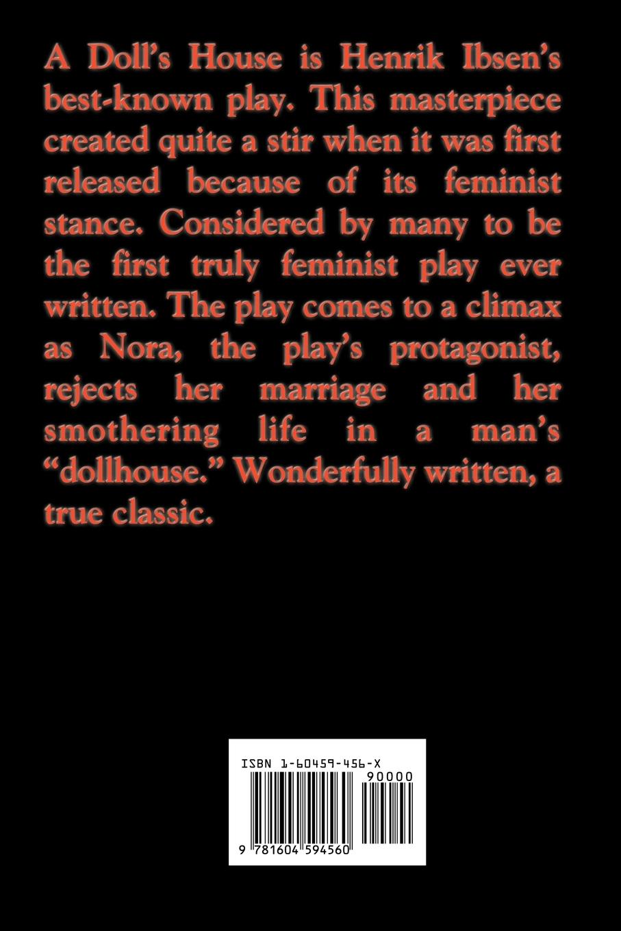 Rückseitencover A Doll's House