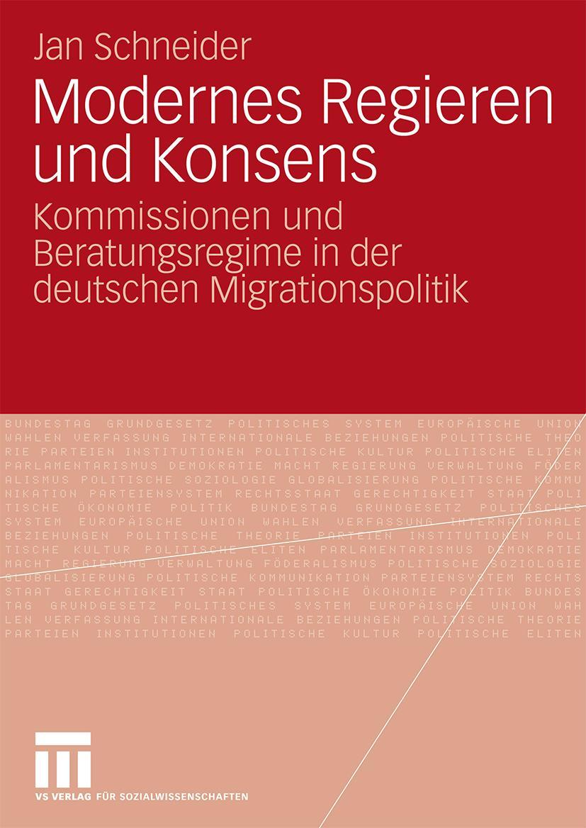 Vorderes Coverbild Modernes Regieren und Konsens
