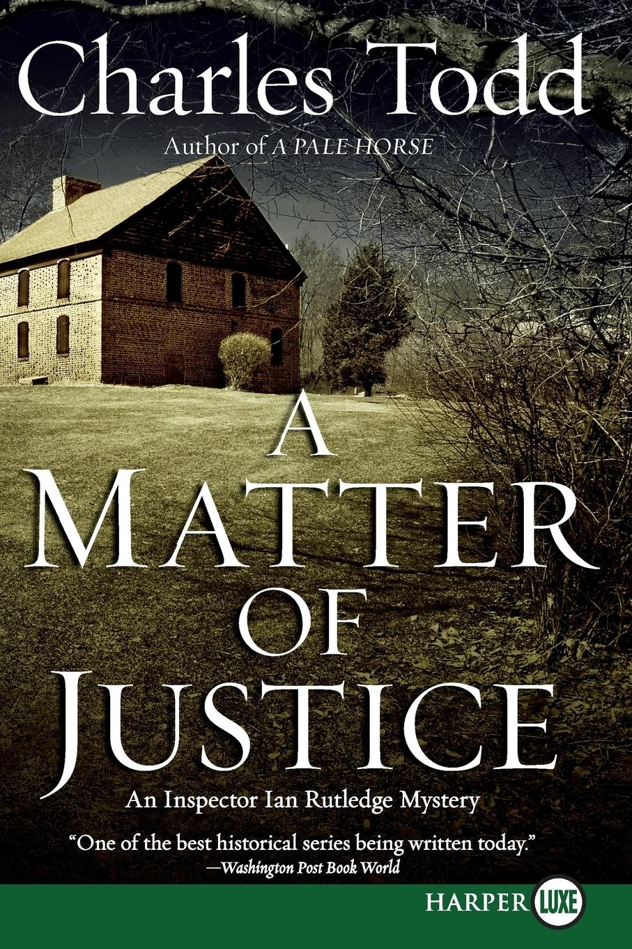 Vorderes Coverbild A Matter of Justice