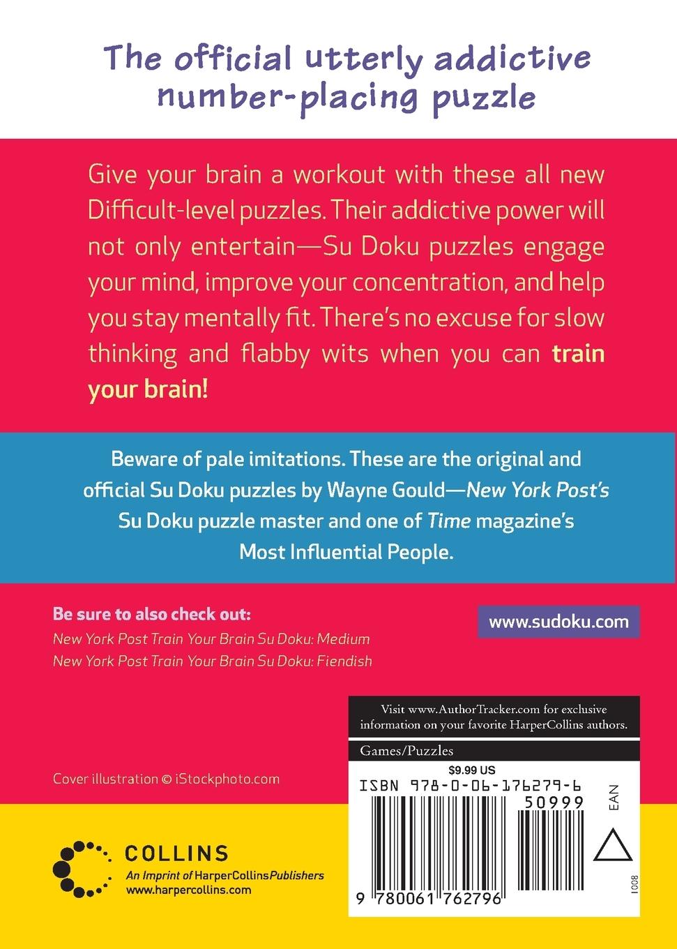 Rückseitencover New York Post Train Your Brain Su Doku