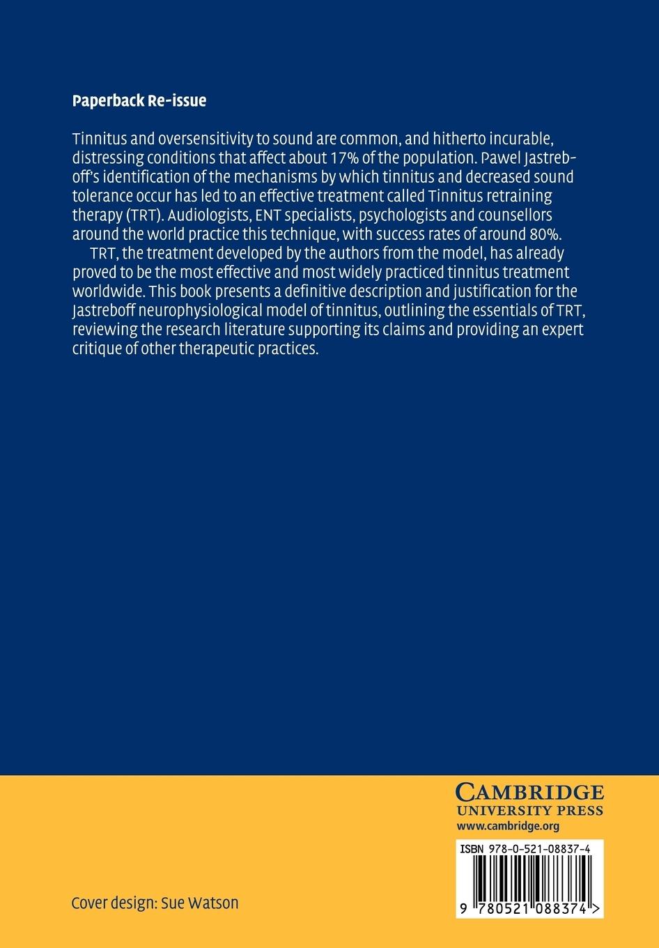Rückseitencover Tinnitus Retraining Therapy