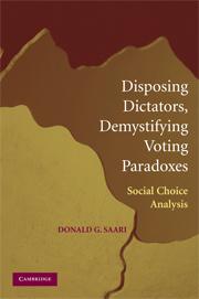 Vorderes Coverbild Disposing Dictators, Demystifying Voting Paradoxes