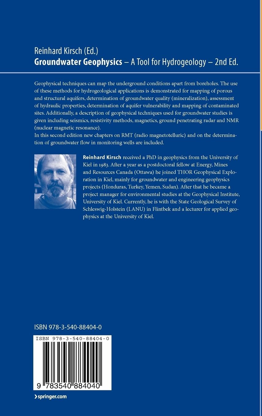 Rückseitencover Groundwater Geophysics