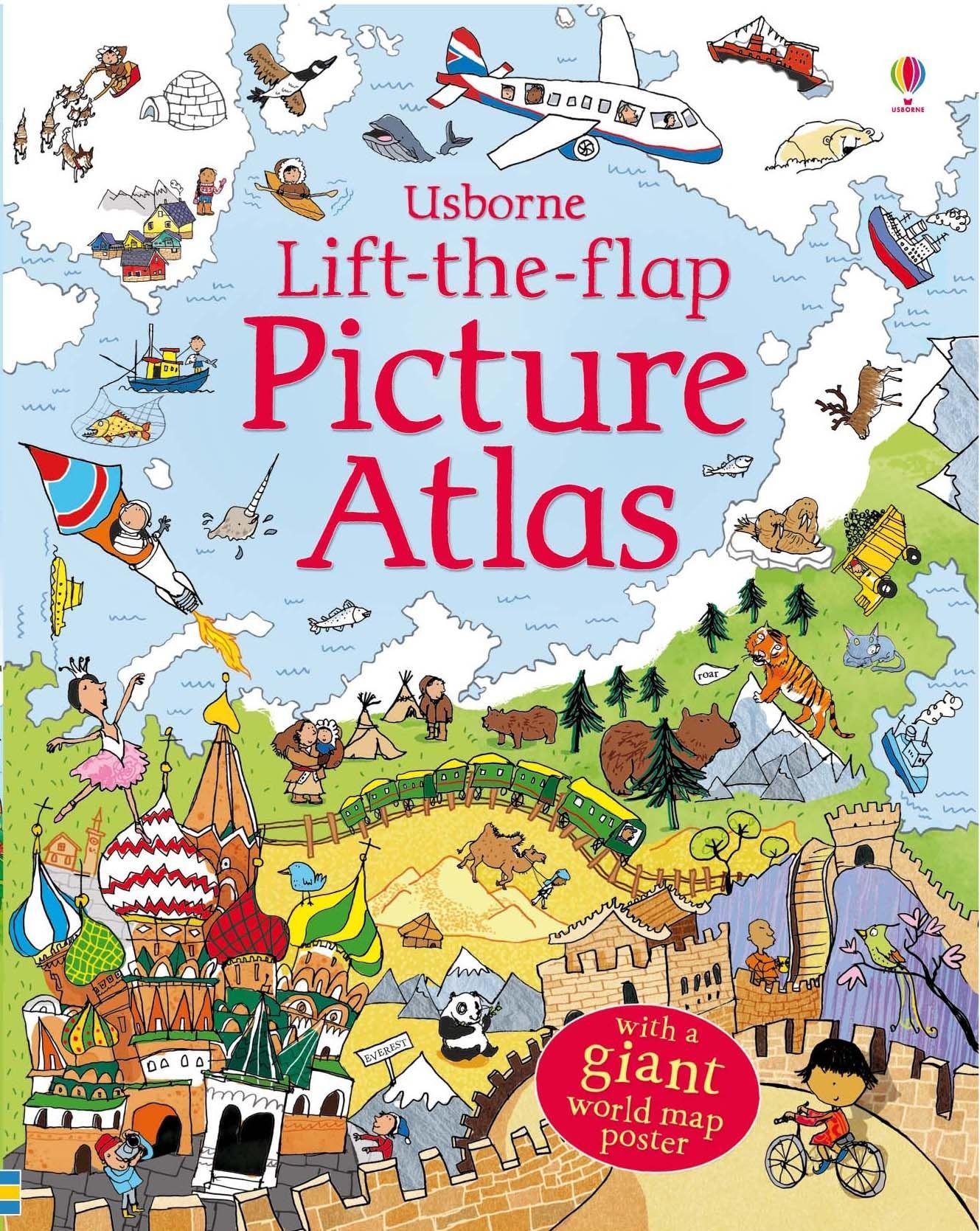 Vorderes Coverbild Lift the Flap Picture Atlas