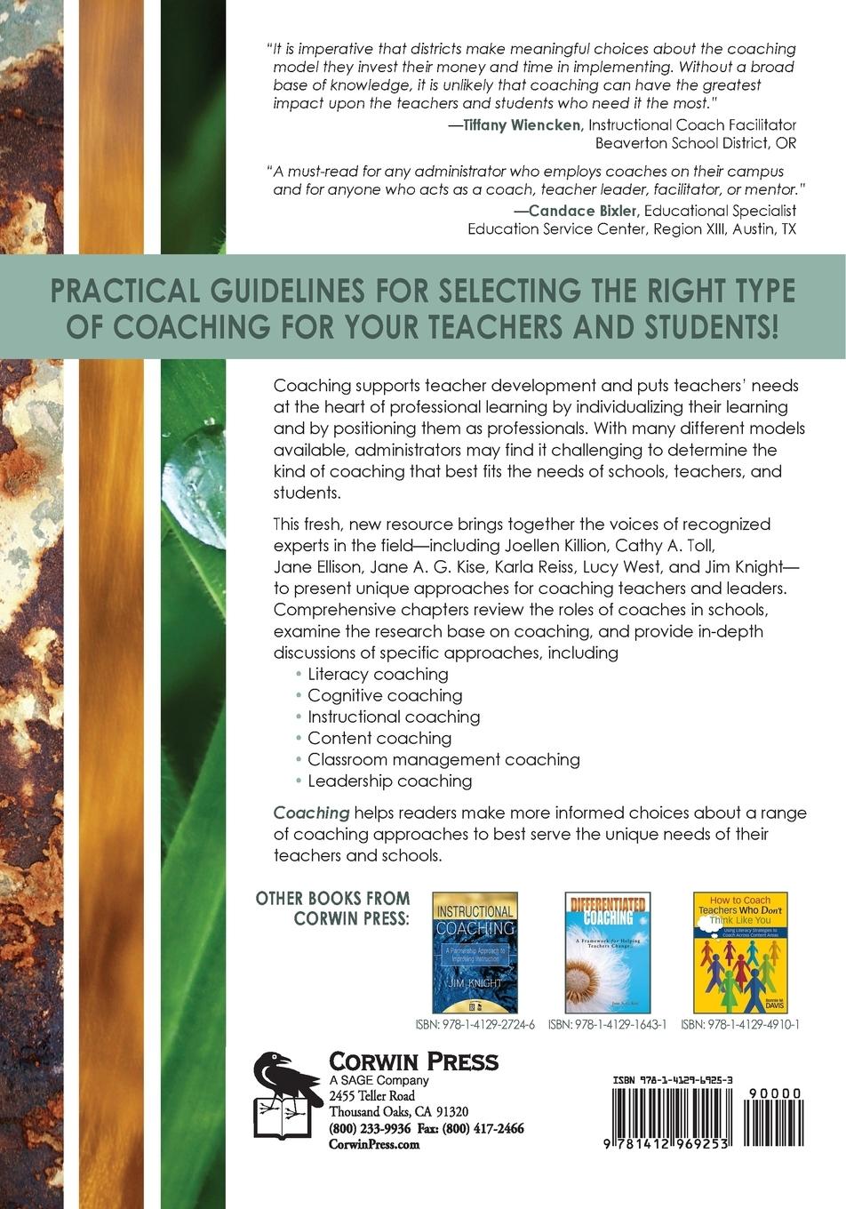 Rückseitencover Coaching