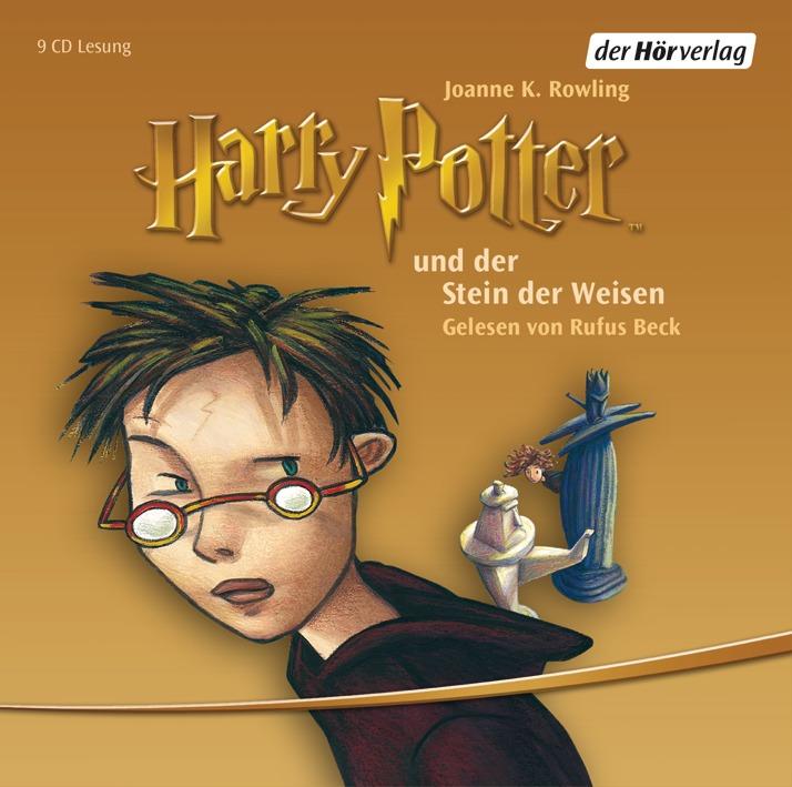 Vorderes Coverbild Harry Potter 1 und der Stein der Weisen