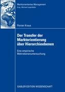 Vorderes Coverbild Der Transfer der Marktorientierung über Hierarchieebenen