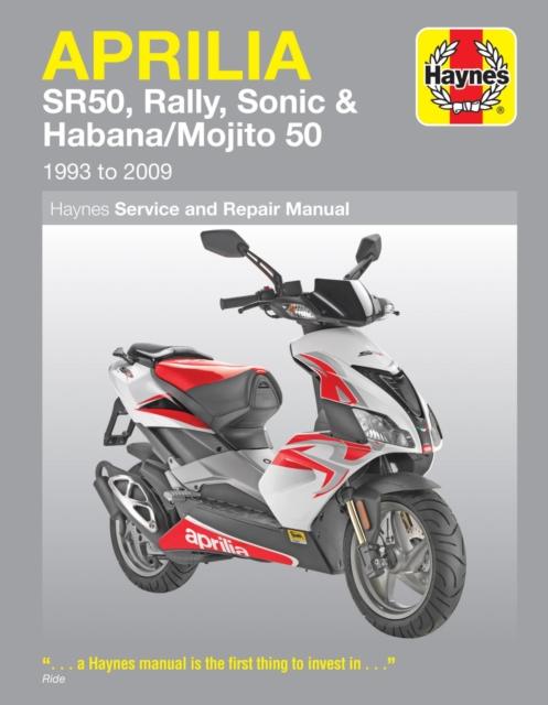 Vorderes Coverbild Aprilia SR50, Rally, Sonic & Habana/Mojito Scooters (93 - 09)