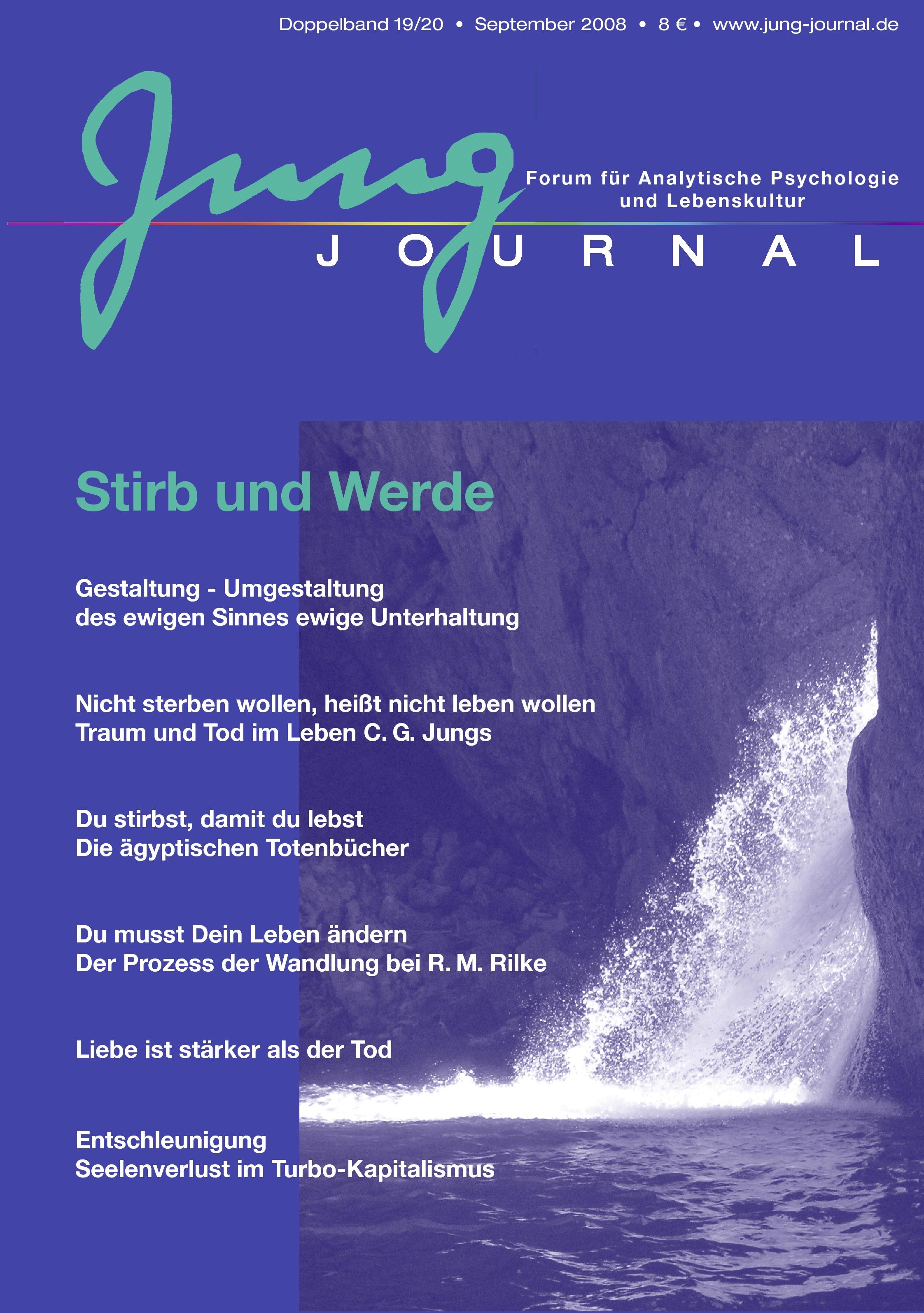 Vorderes Coverbild Jung Journal 19