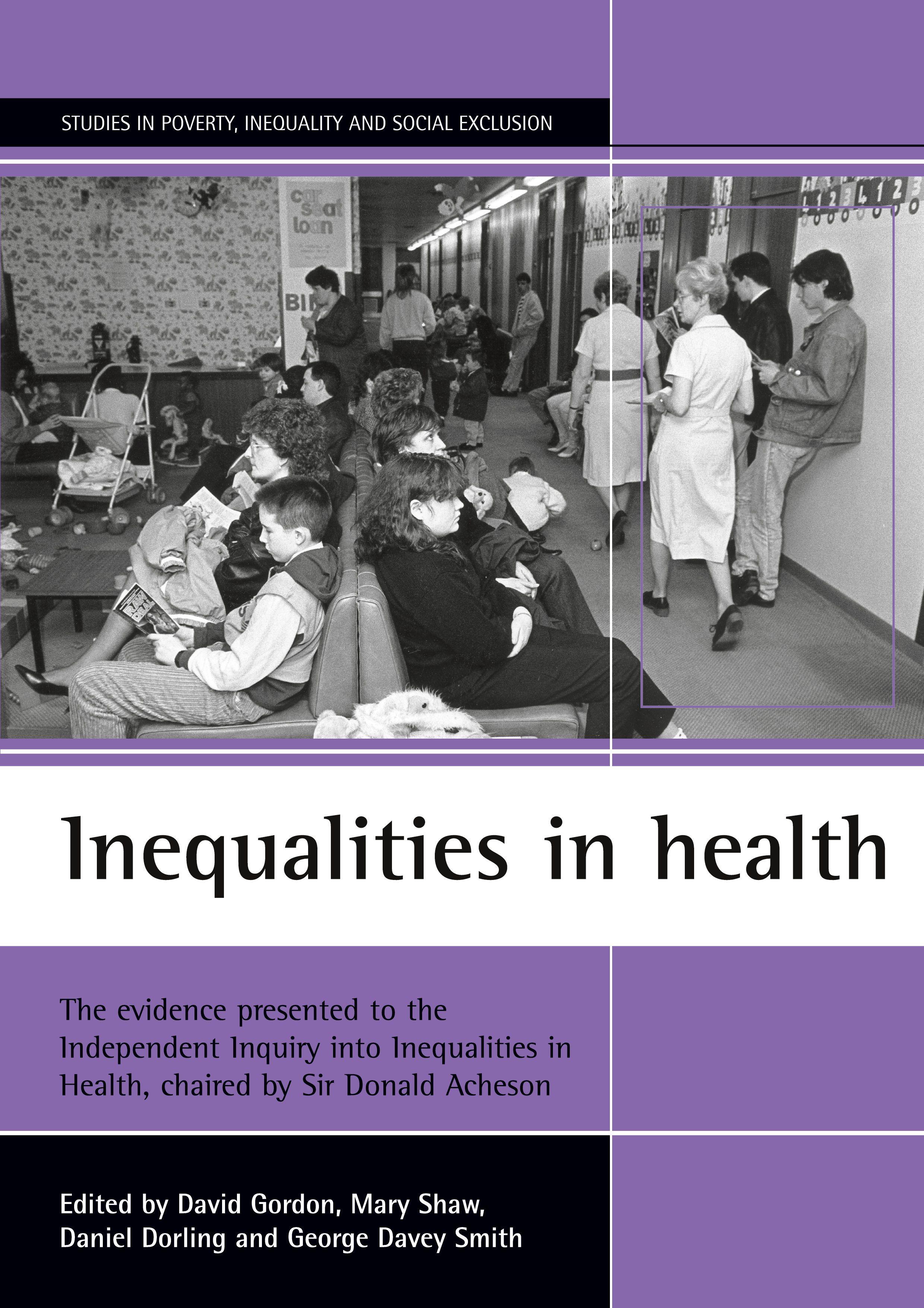 Vorderes Coverbild Inequalities in health