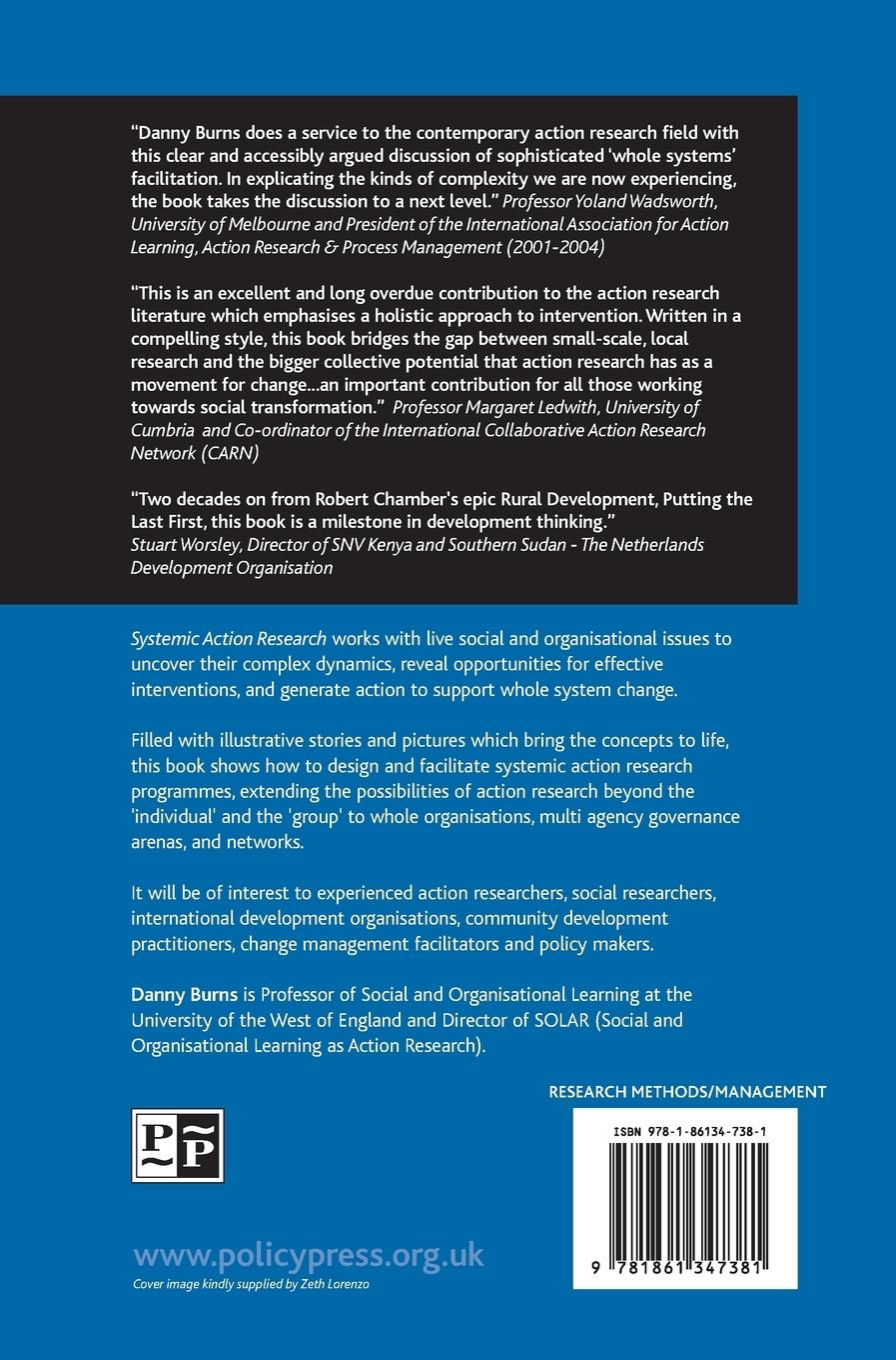 Rückseitencover Systemic action research