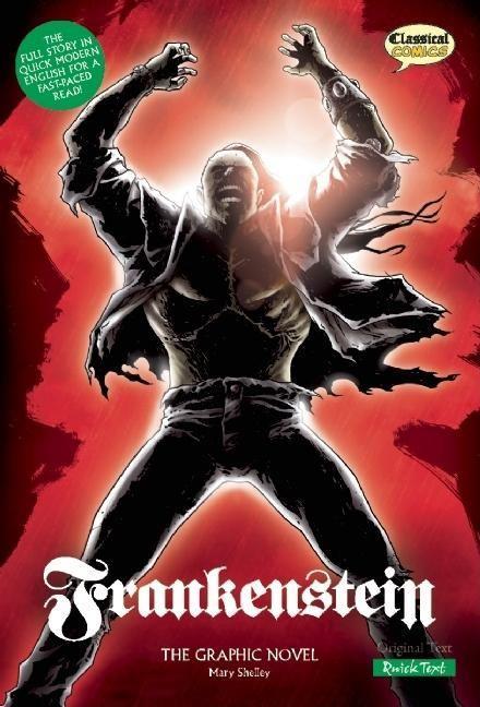 Vorderes Coverbild Frankenstein the Graphic Novel: Quick Text