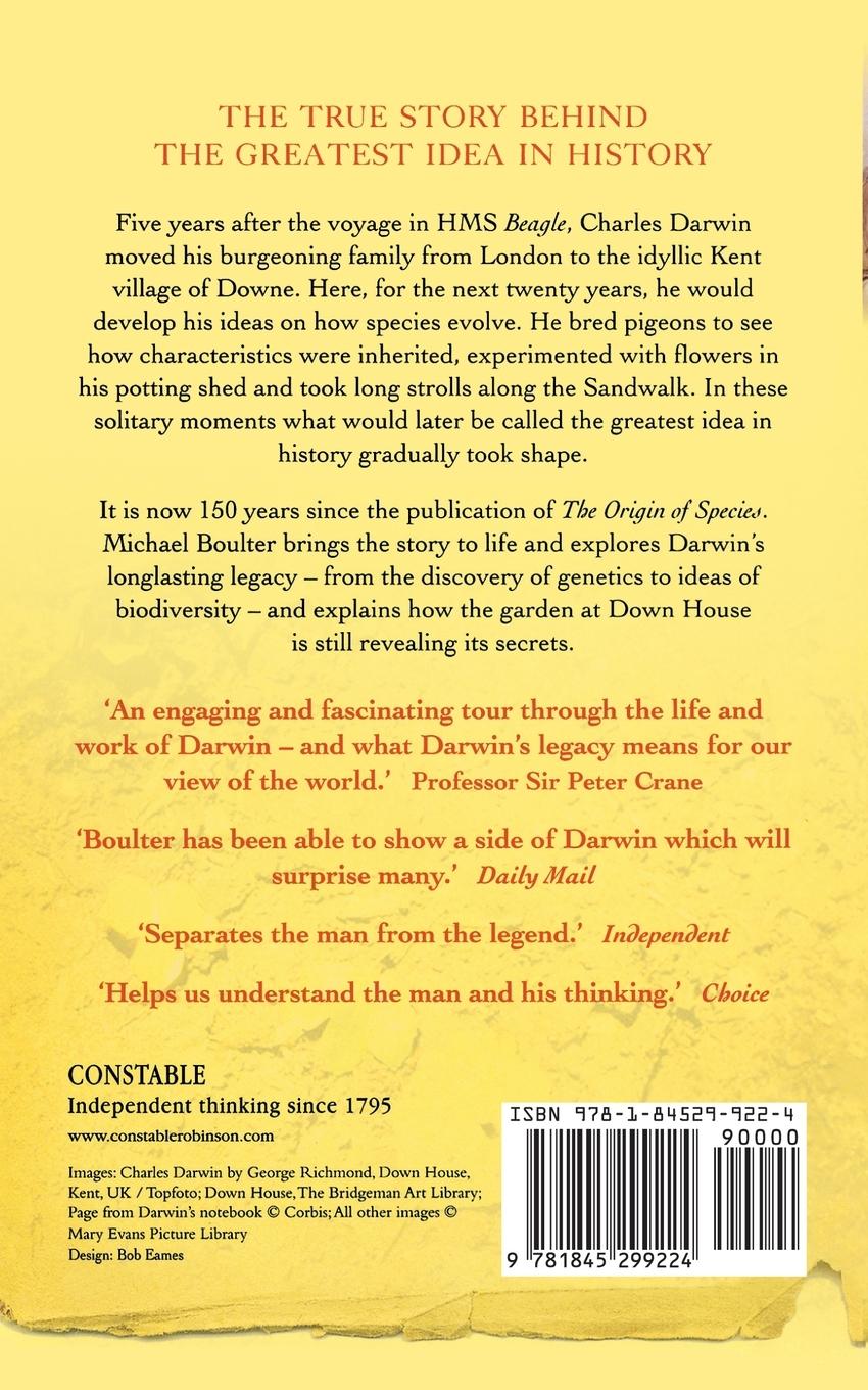 Rückseitencover Darwin's Garden