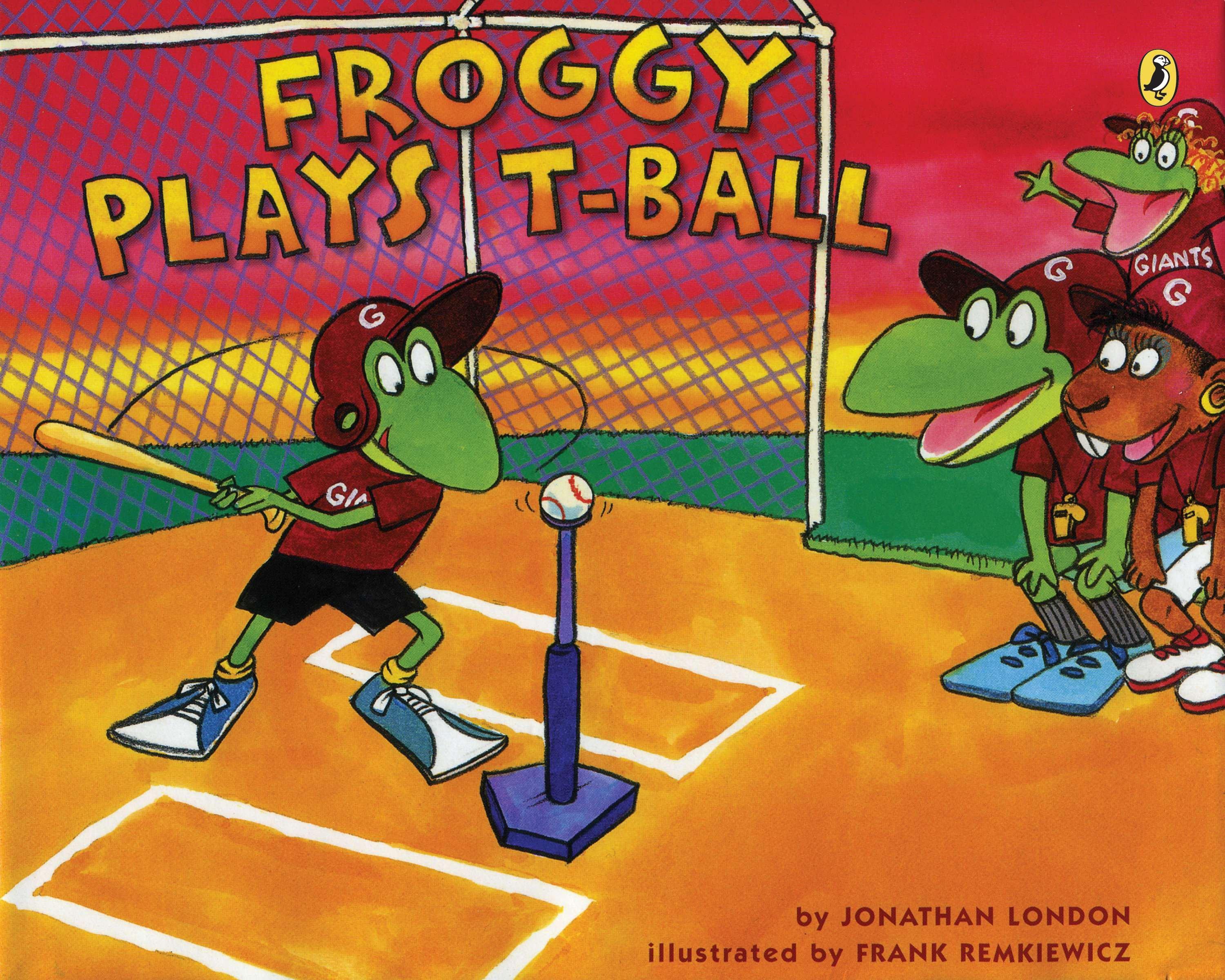 Vorderes Coverbild Froggy Plays T-Ball