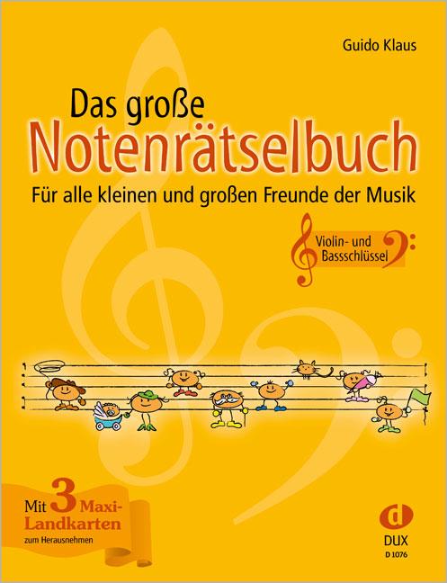 Vorderes Coverbild Das große Notenrätselbuch
