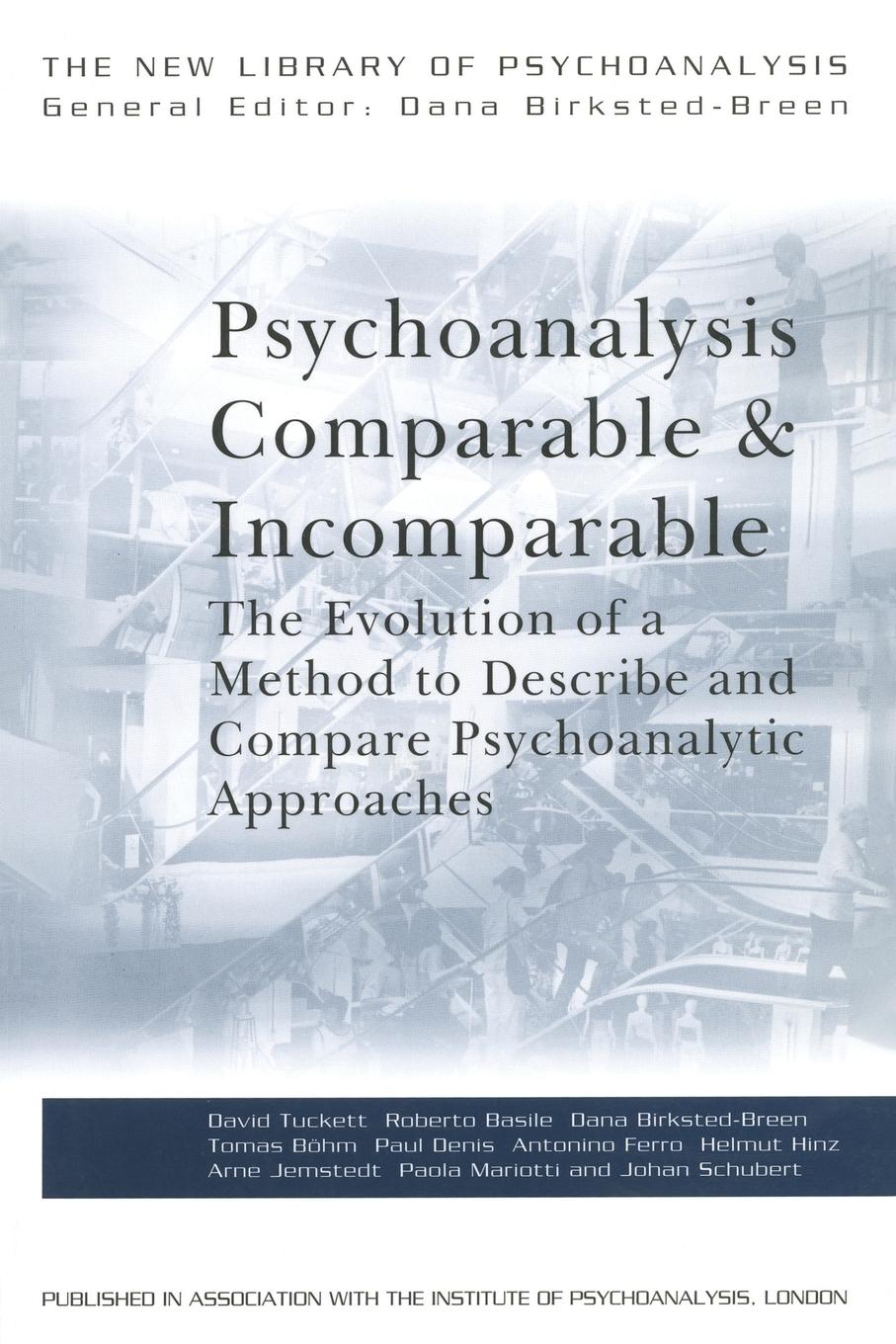 Vorderes Coverbild Psychoanalysis Comparable and Incomparable